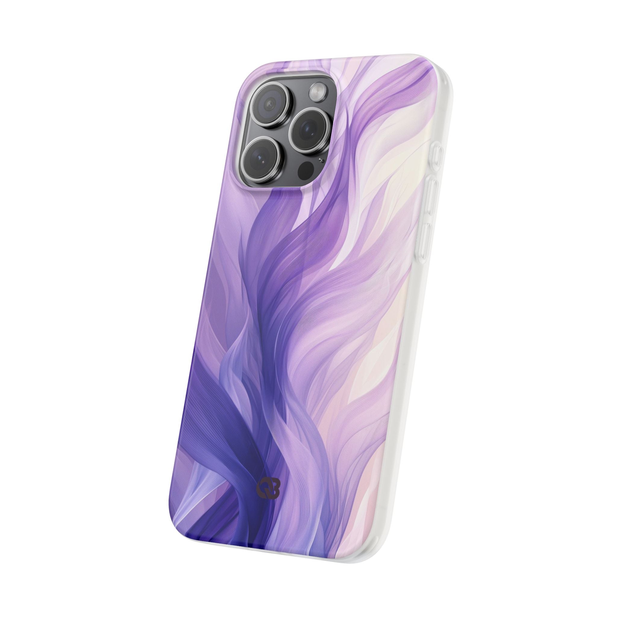 Amethyst Silk Waves · Soft Hoesje voor iPhone