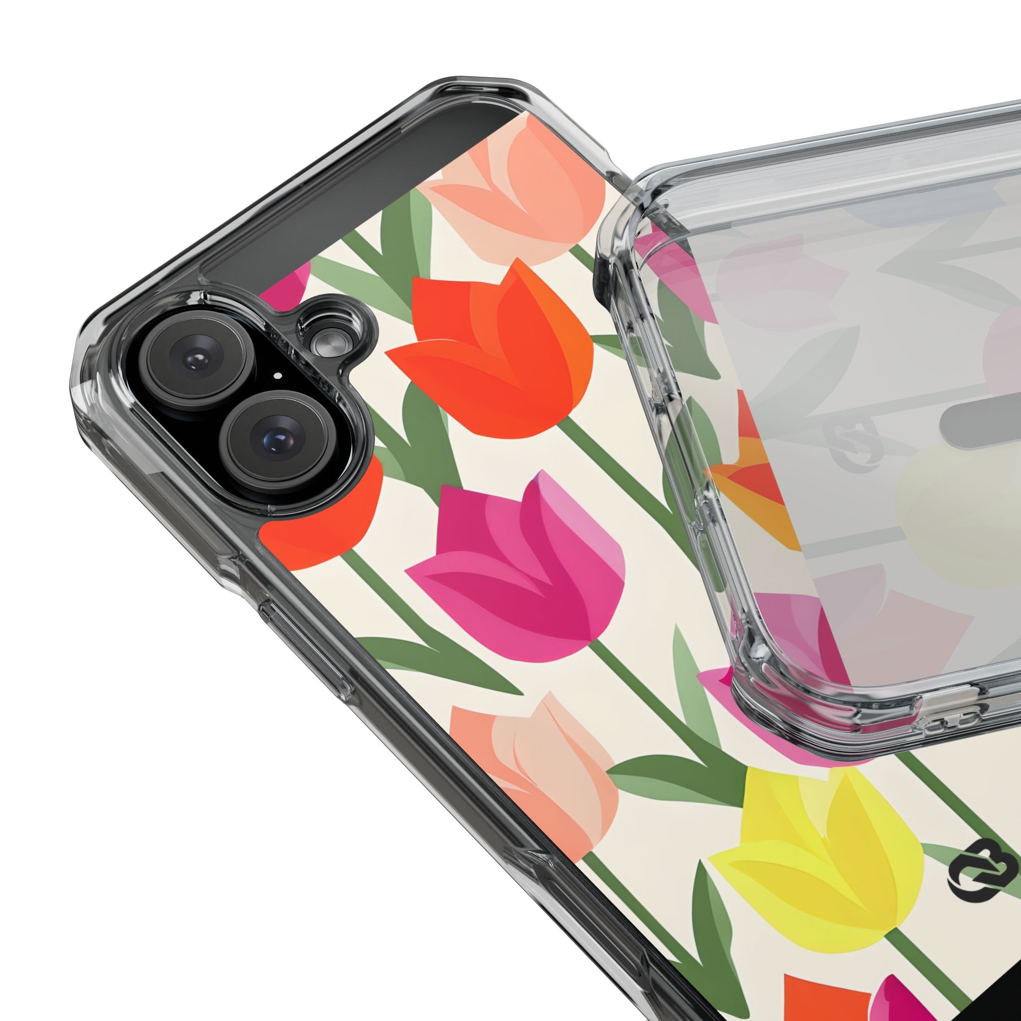 Vibrant Petal Grid · Impact Handyhülle für iPhone · Magsafe