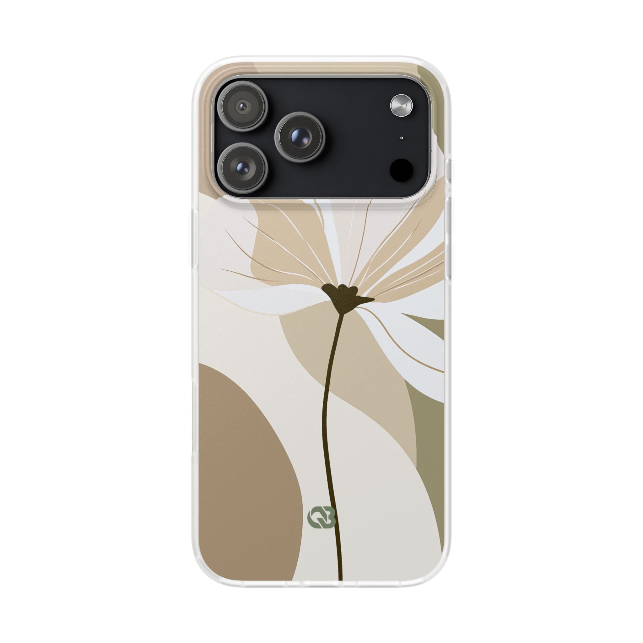 Beige Lite Phone Case for iPhone - Sage Linen Magnolia