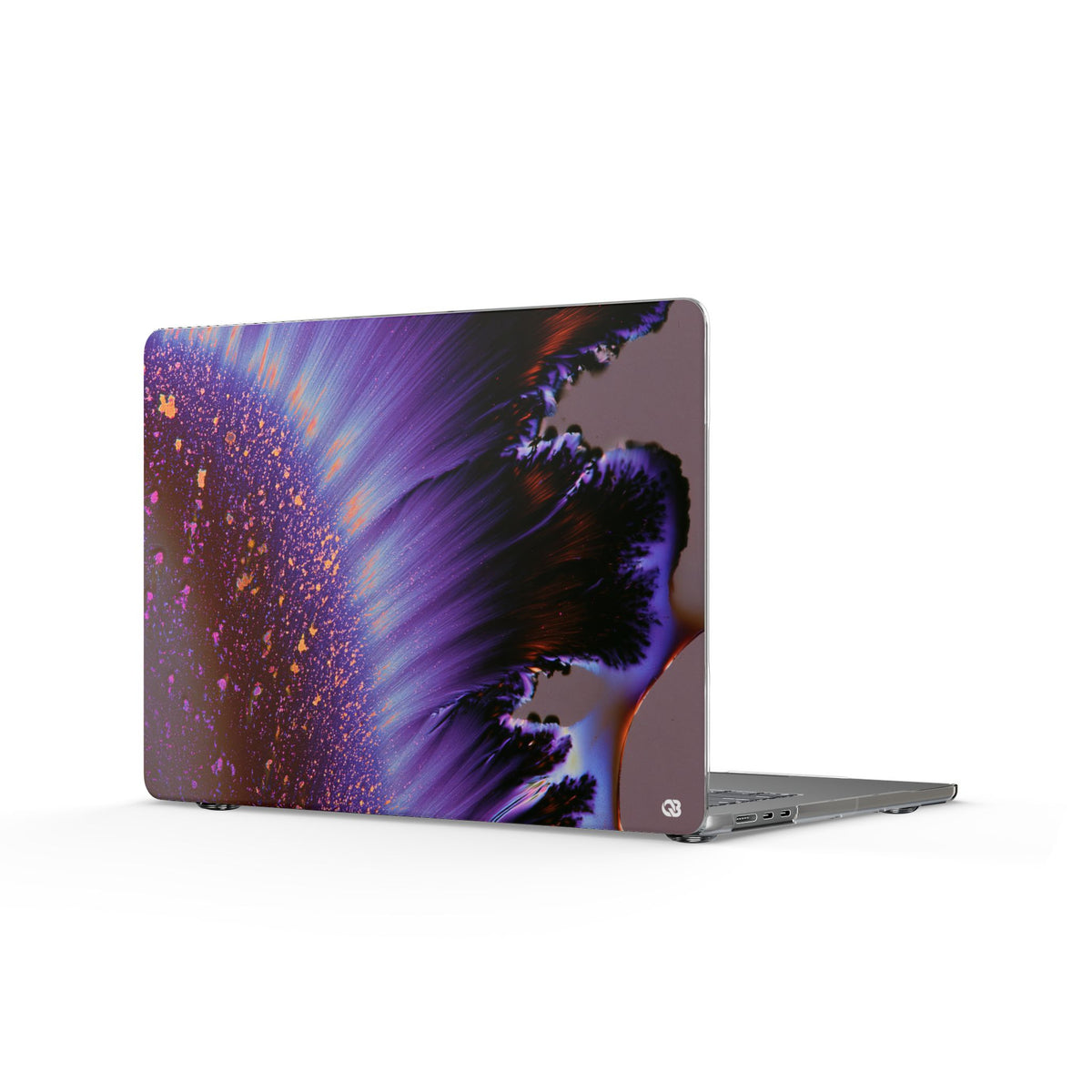 Ethereal Corona · Clear Hard Case for MacBook · Purple