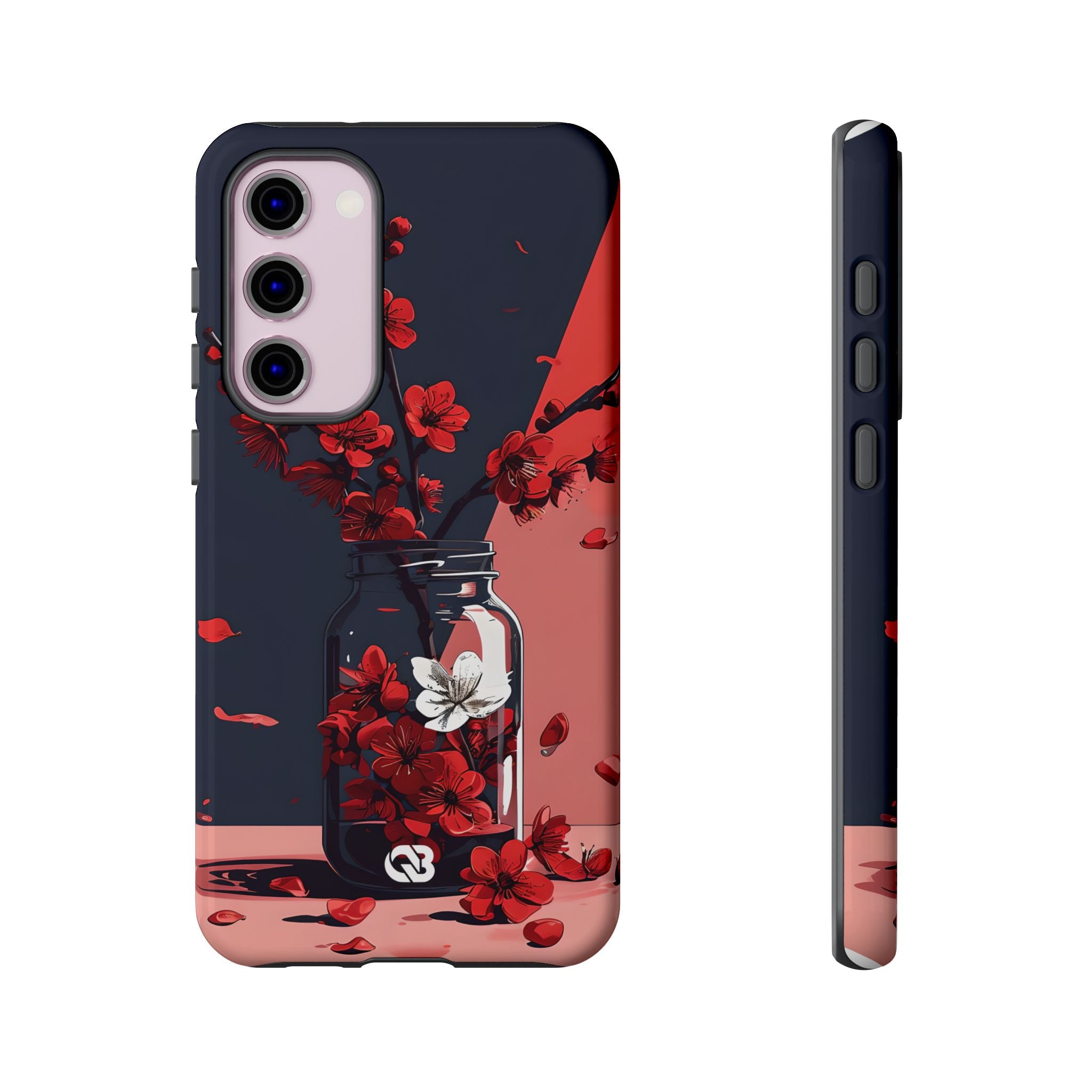 Crimson Blossom Jar · Tough etui na telefon Samsung