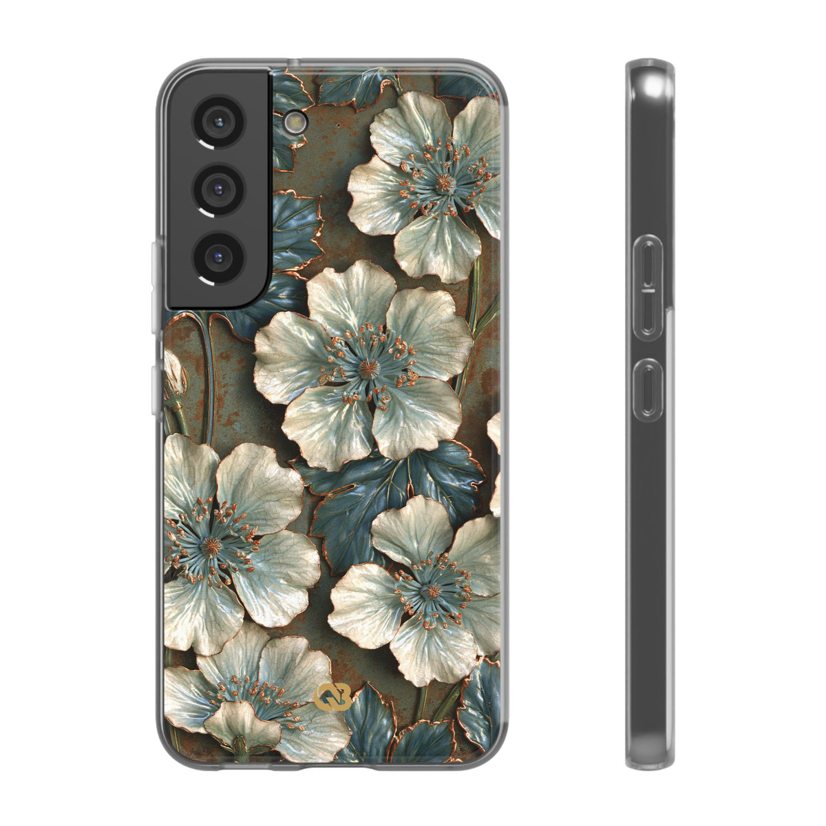 Gilded Blossom Reverie · Lite Phone Case for Samsung · Teal