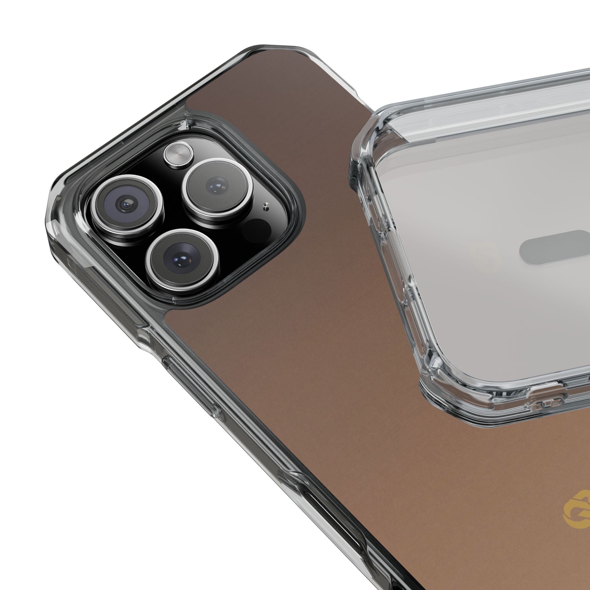 Brown Impact MagSafe Phone Case for iPhone - Smoked Caramel Fade