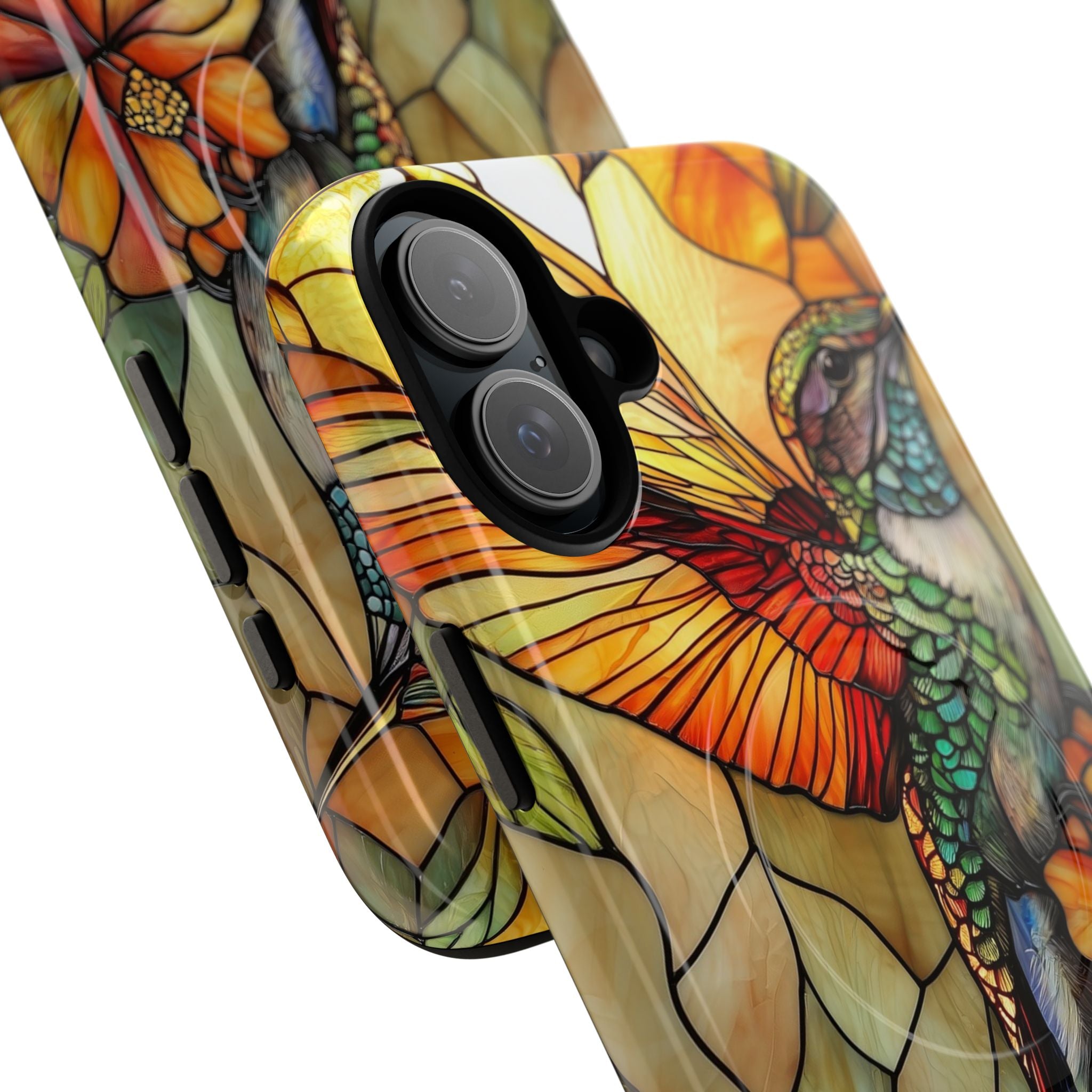 Amber Glass Hummingbird · Tough+ Phone Case for iPhone · Magsafe