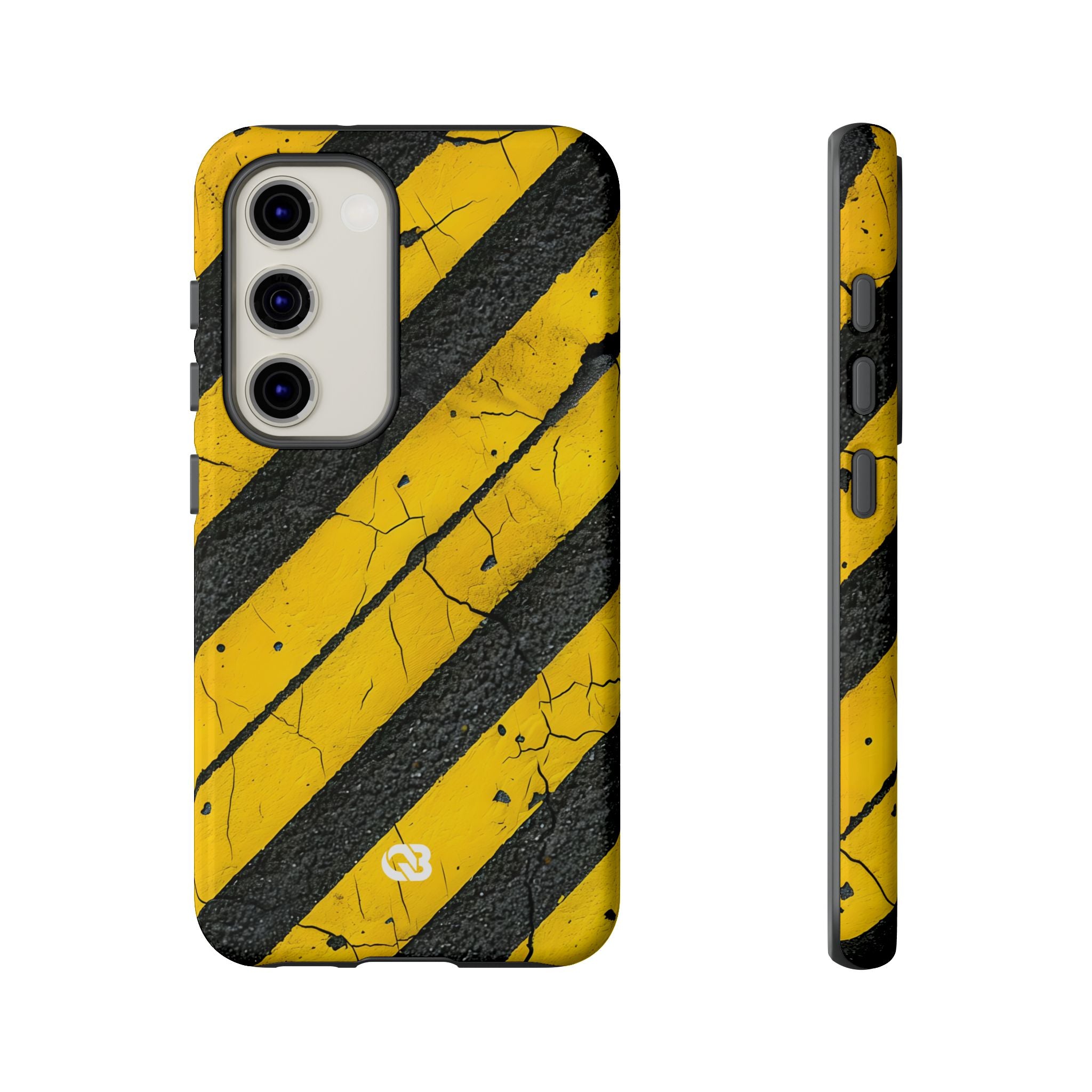 Cracked Hazard Stripes · Custodia Tough per Samsung
