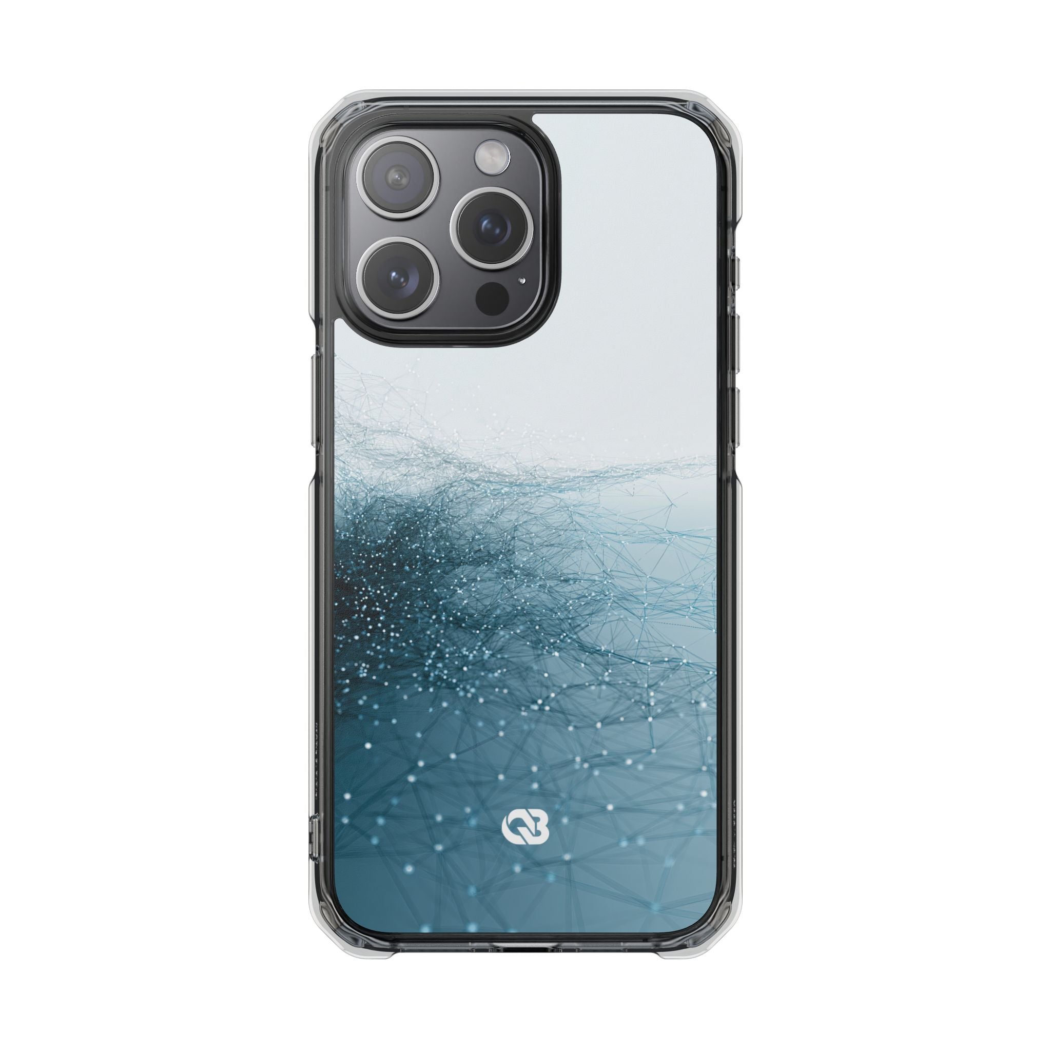 Teal Impact MagSafe Phone Case for iPhone - Arctic Pulse Mesh