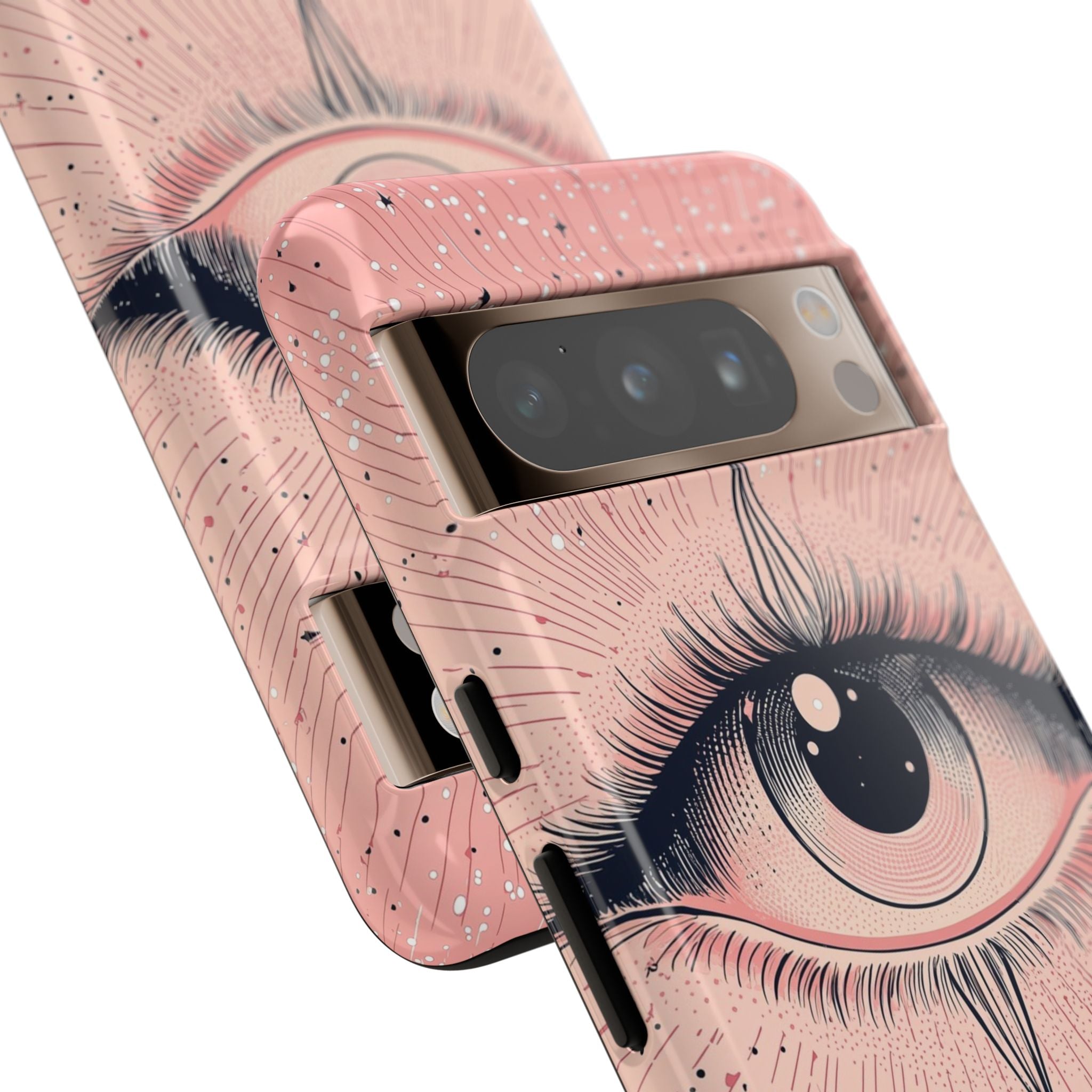 Obsidian Cosmic Gaze · Tough Handyhülle für Google Pixel