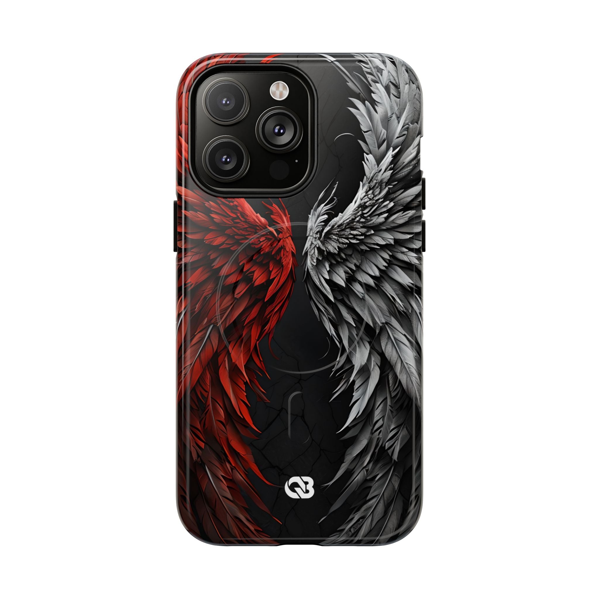 Split Crimson Wing · Tough+ Magsafe