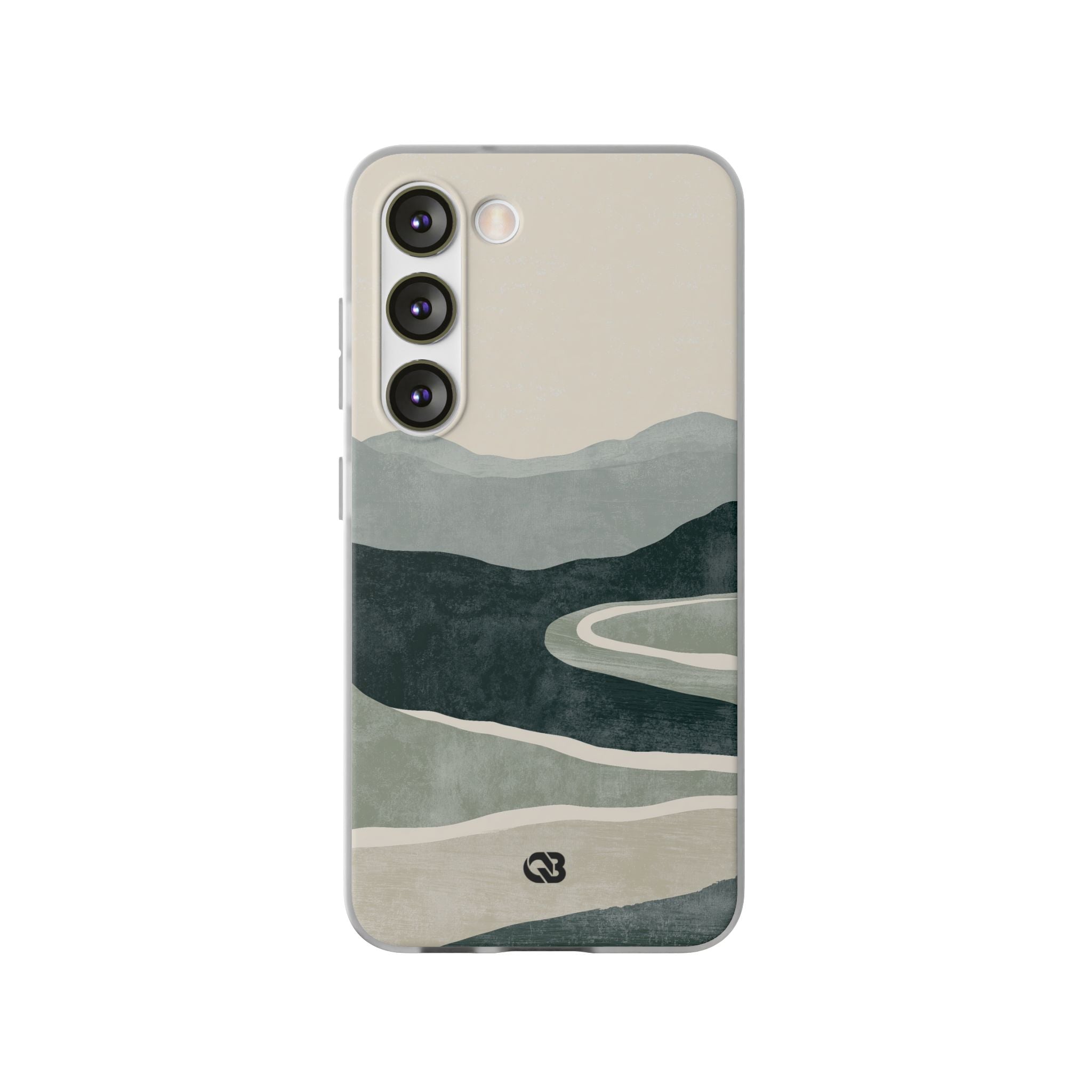 Green Lite Phone Case for Samsung - Misty Sage Valley