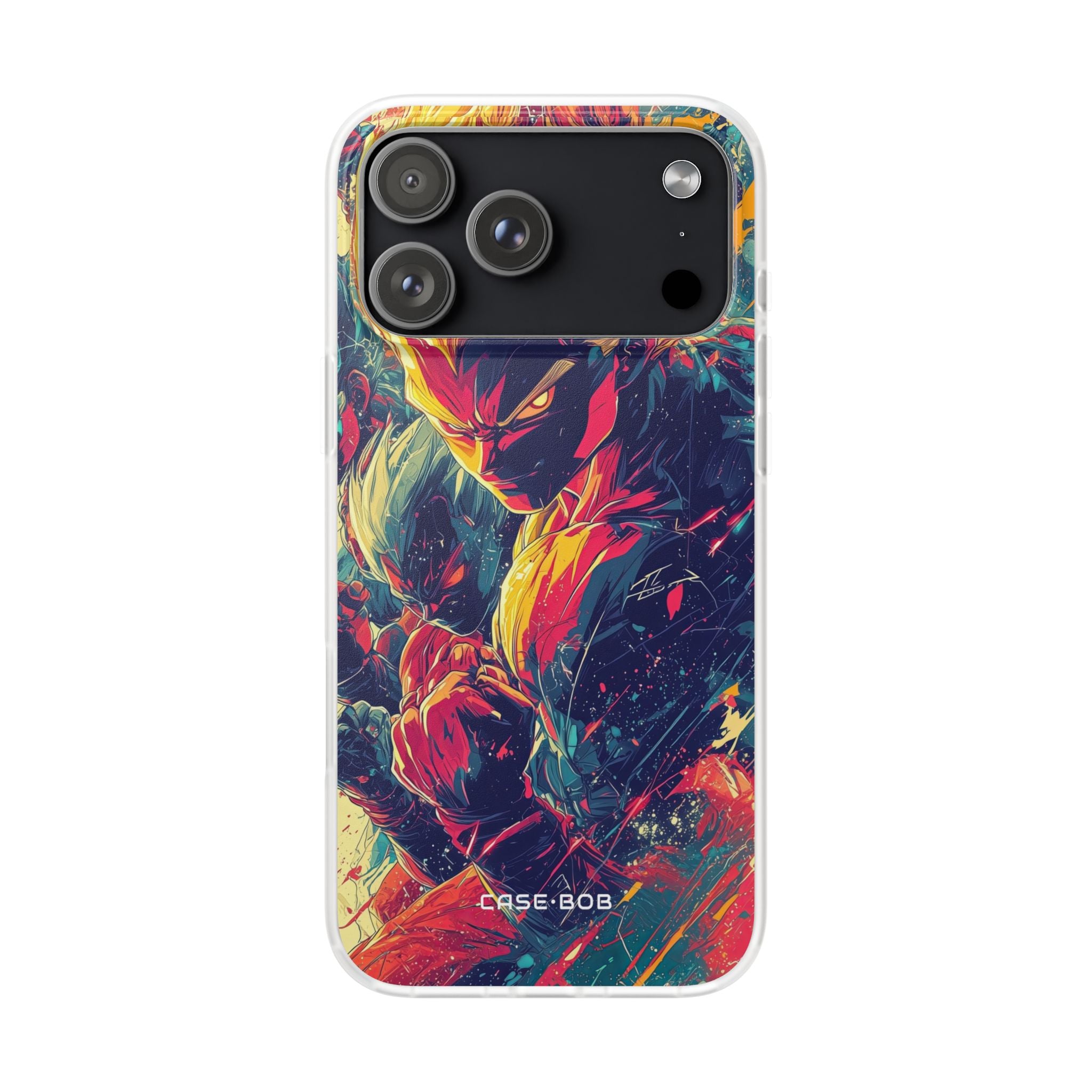 Yellow Fury iPhone 17 Pro MaxCase - Soft - CASE•BOB