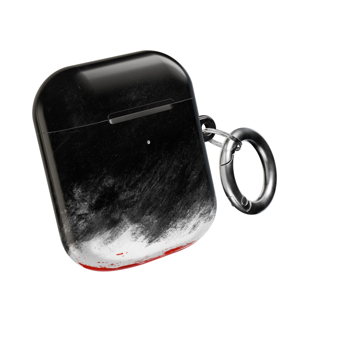 Crimson Horizon · Hard Case for AirPods & AirPods Pro · Black