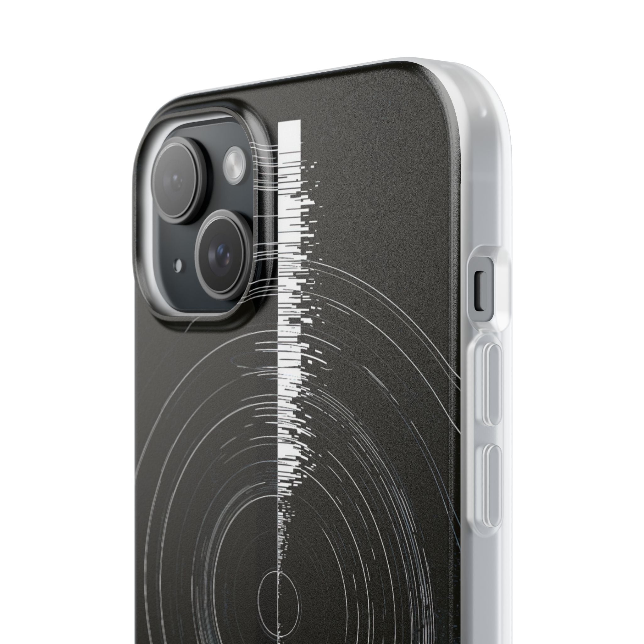 Black Lite Phone Case for iPhone - Obsidian Orbital Signal