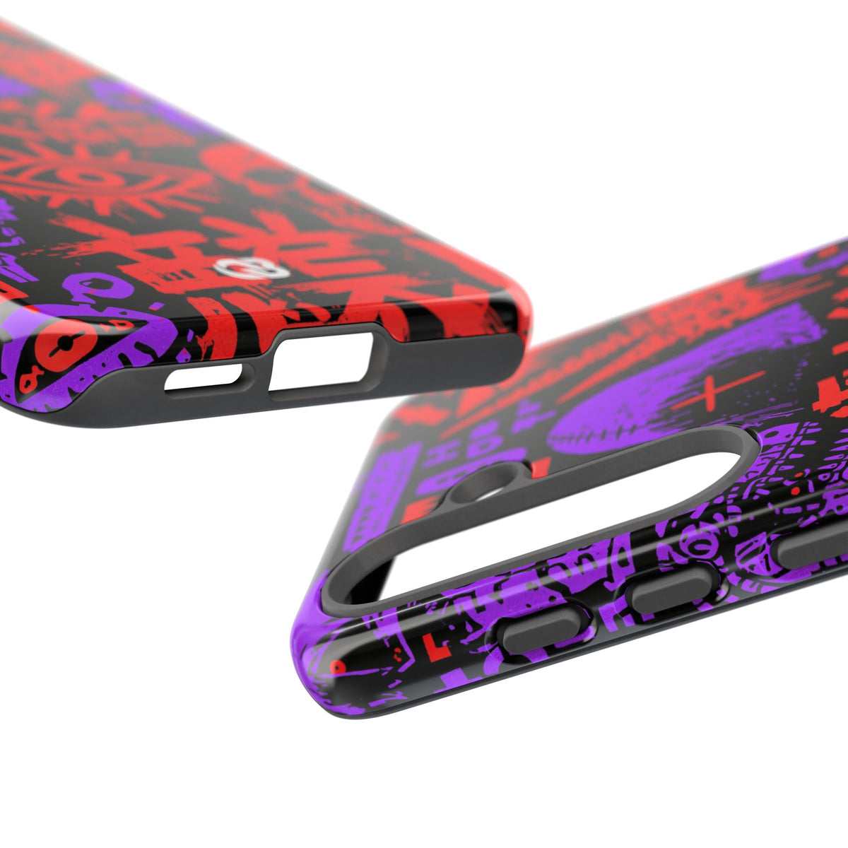 Underground Cyber Glyphs · Tough Phone Case for Samsung · Black