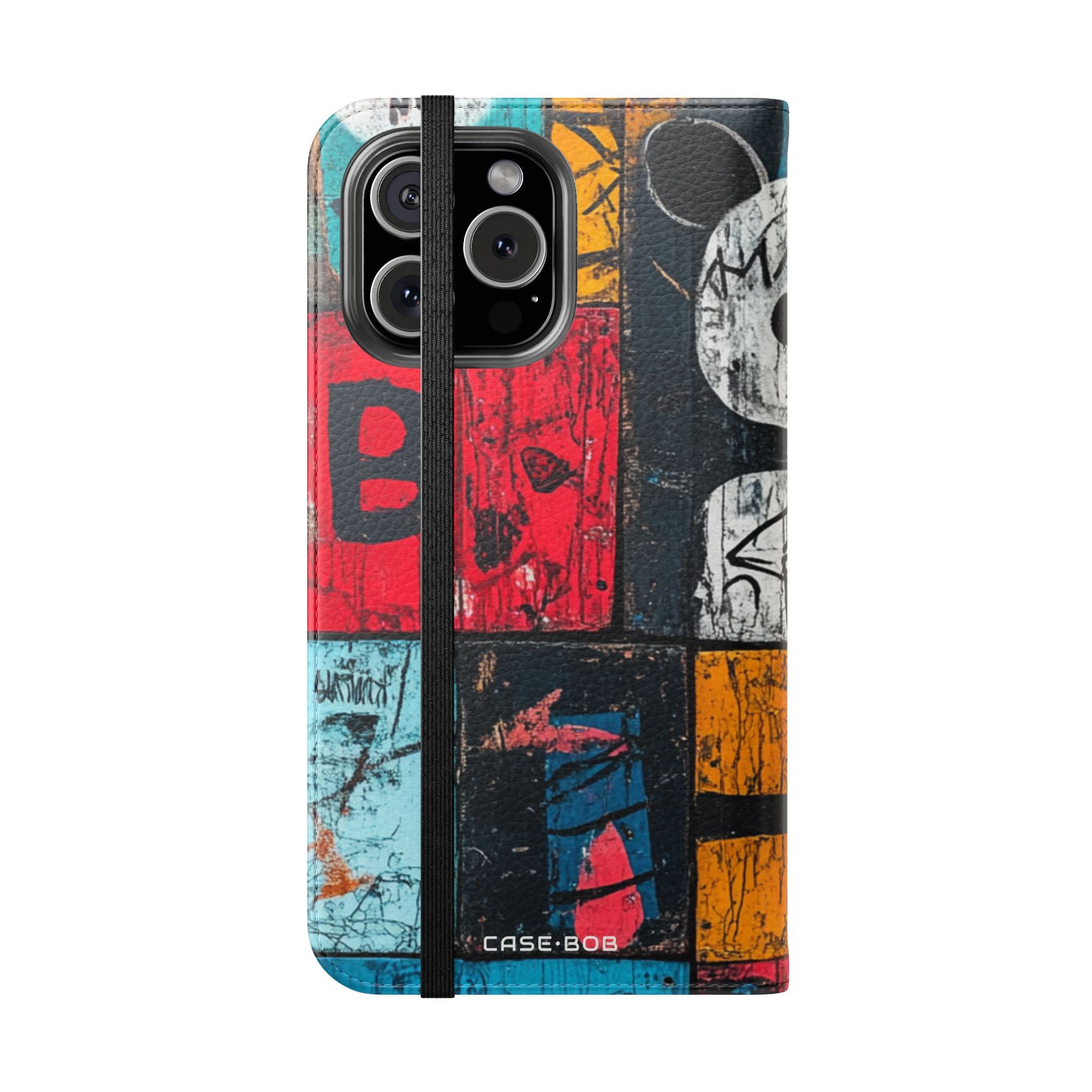 White Orb Graffiti - iPhone 16 Max Case - Wallet