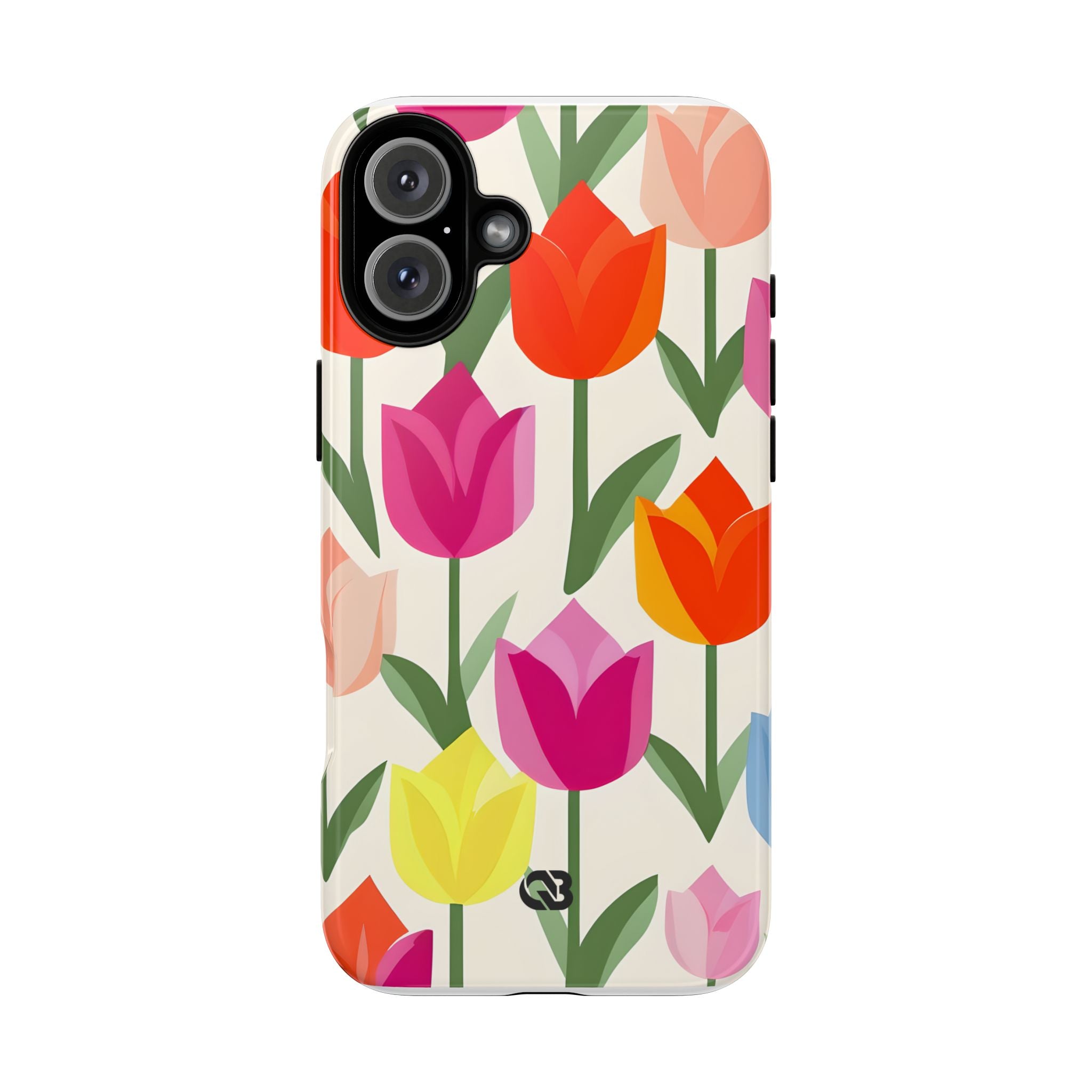 Vibrant Petal Grid · Tough Fundas para teléfono para iPhone