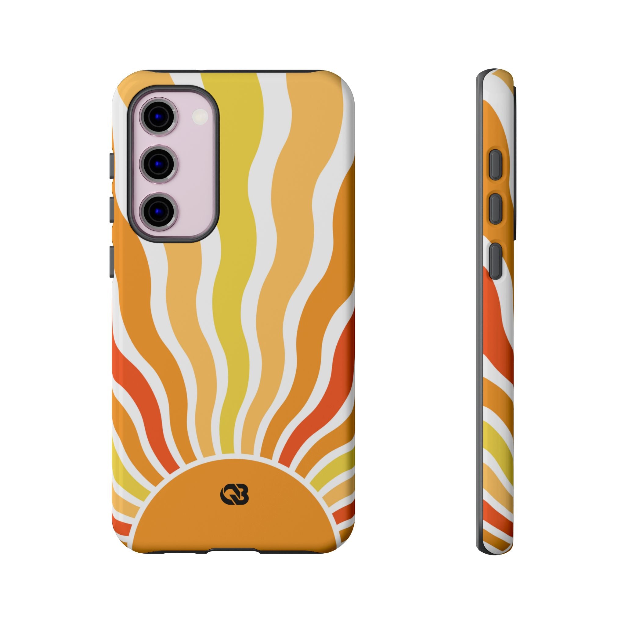 Amber Solar Waves · Tough Phone Case for Samsung