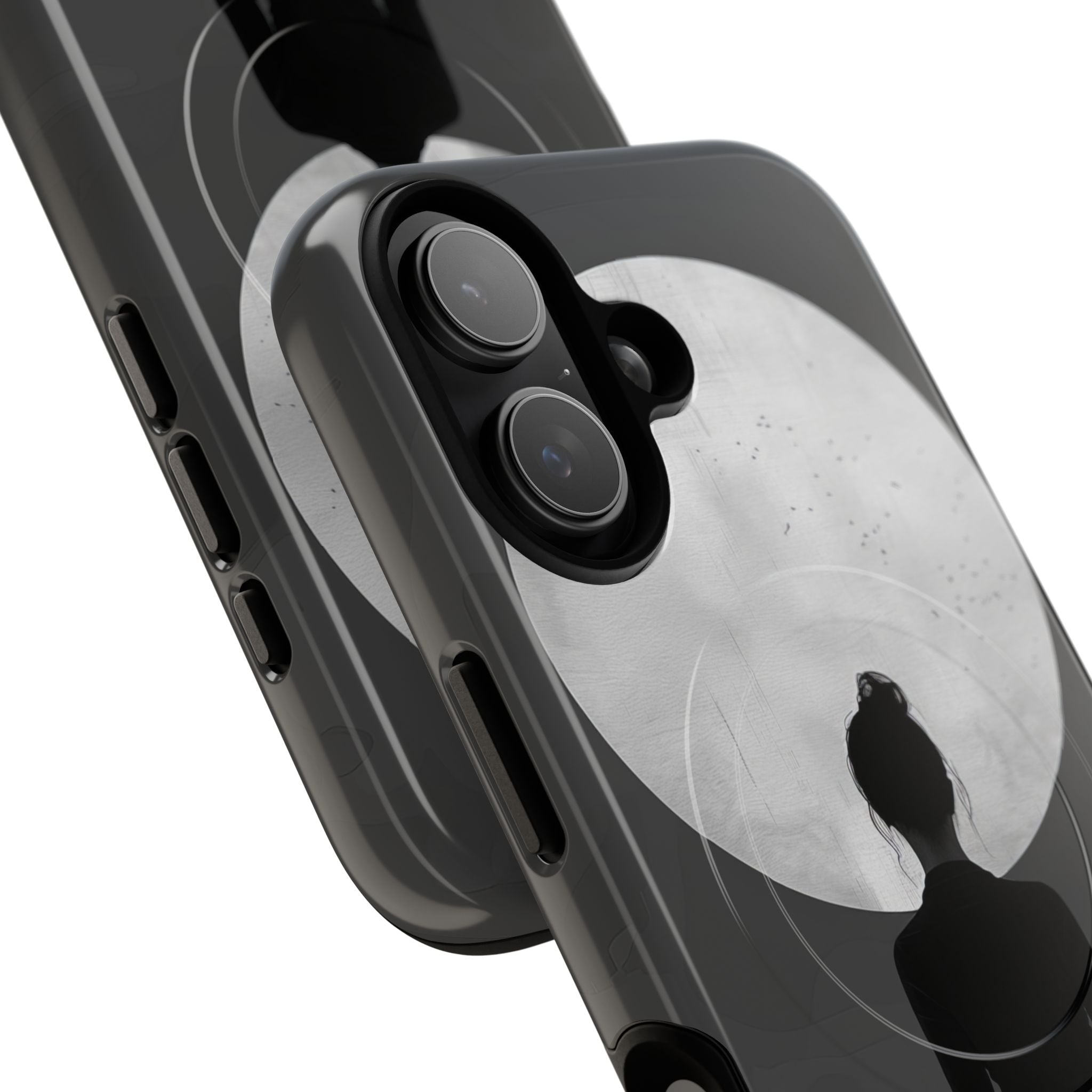 Silhouette Moonlight iPhone 17 Case - Tough+ - CASE•BOB