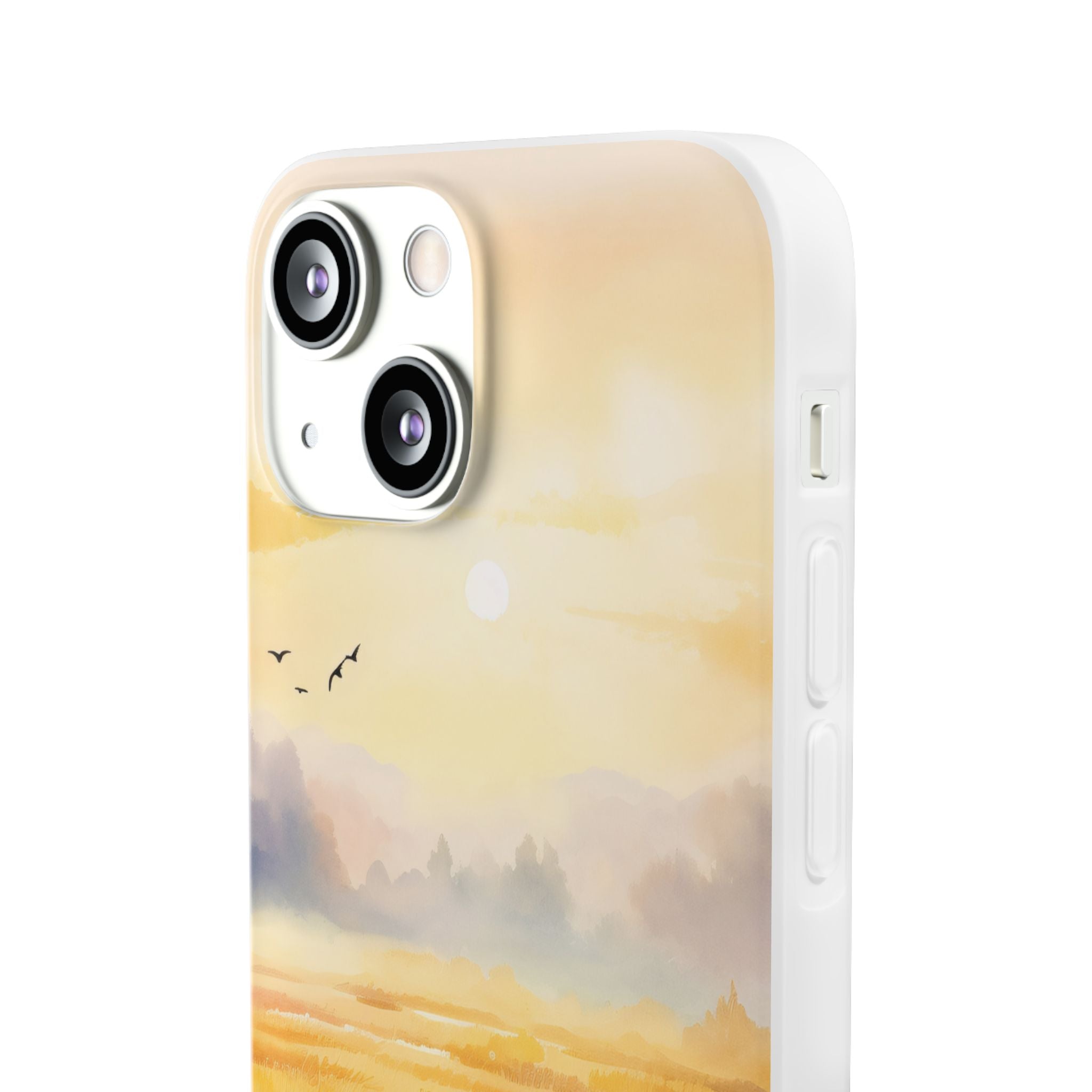 Glowing Sunrise iPhone 13 mini Case - Soft