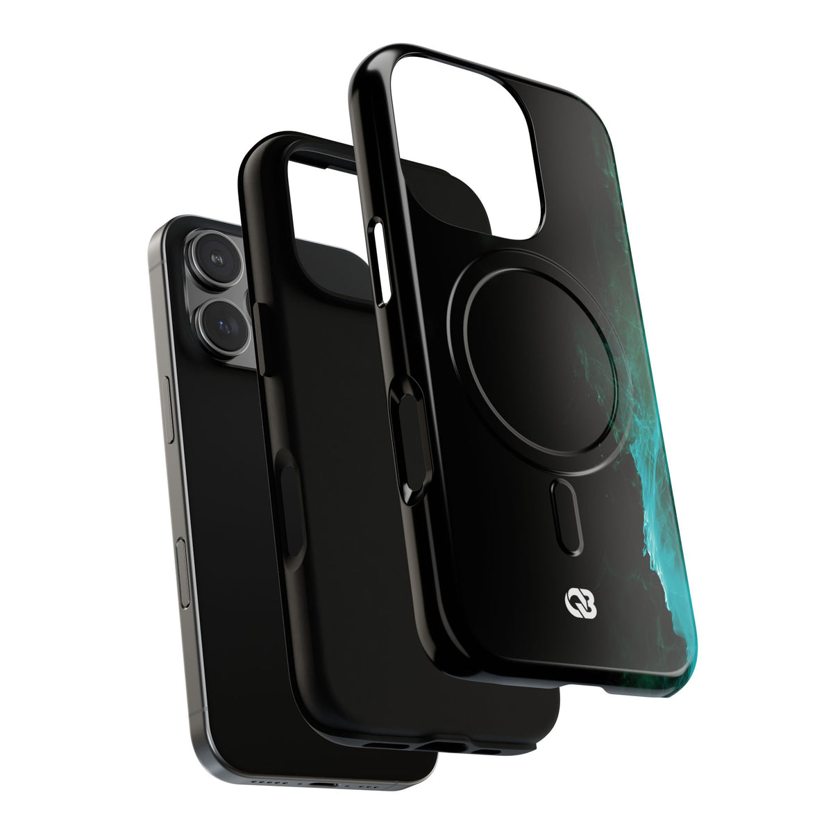 Luminous Plume · Tough 2.0 Magnetic Phone Case for iPhone · Teal