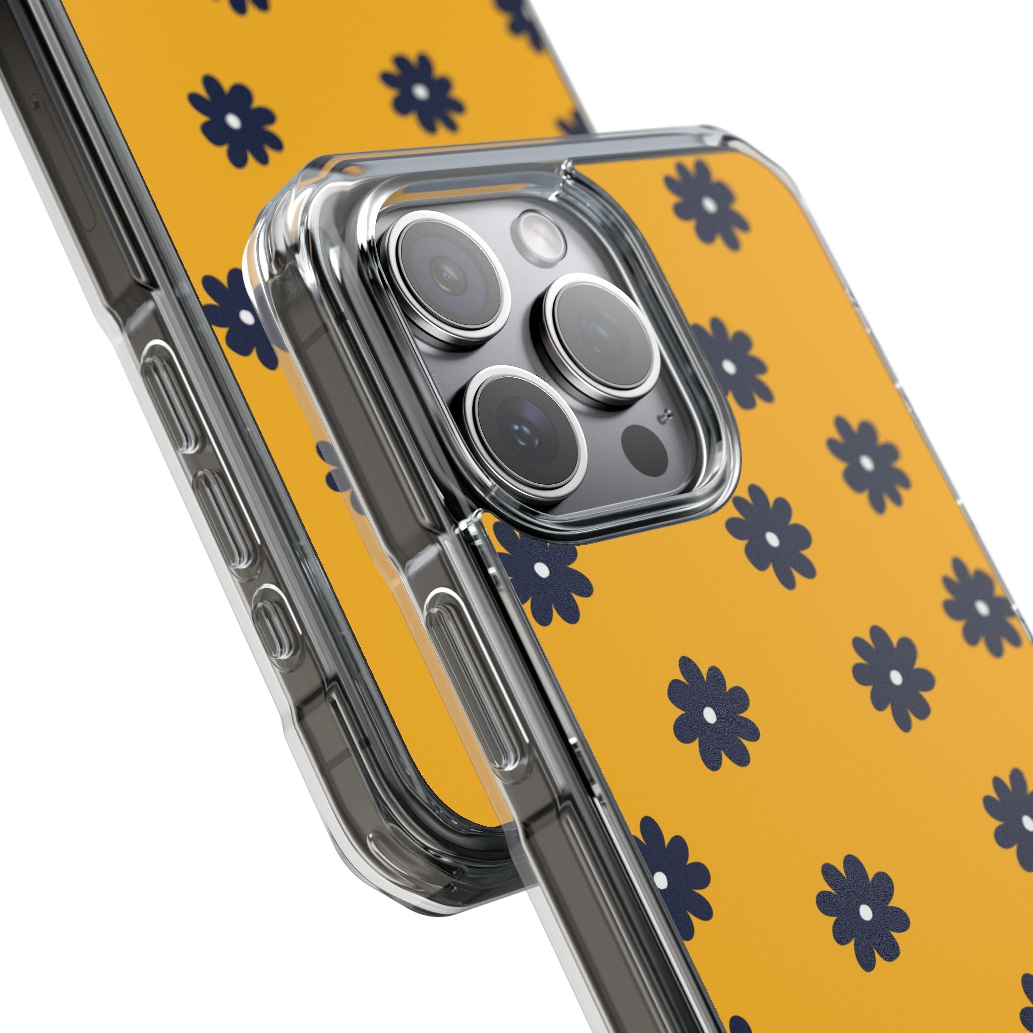 Navy Daisy Mustard · Impact Phone Case for iPhone · Magsafe