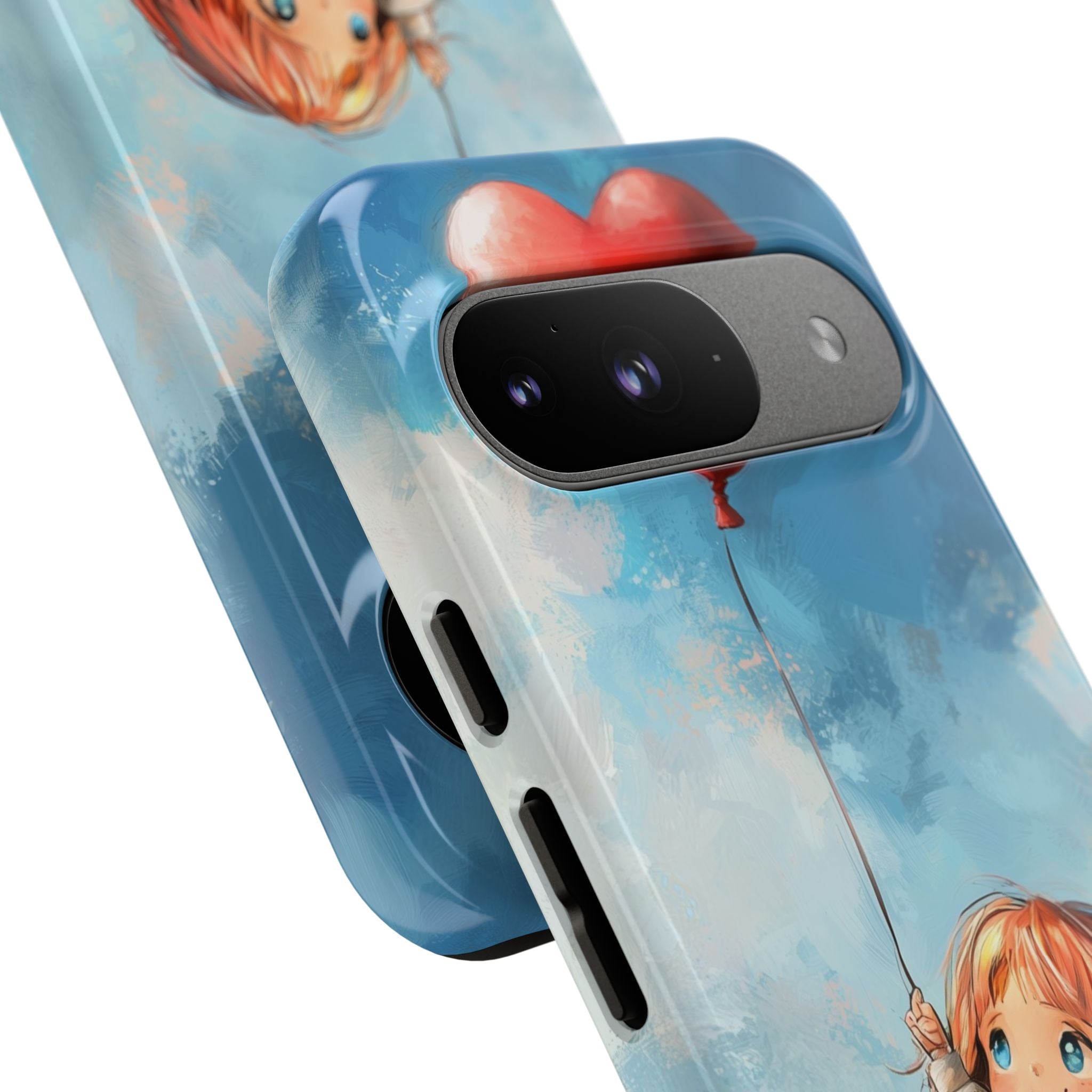 Heart Balloon Whimsy Google Pixel 9 Case - Tough