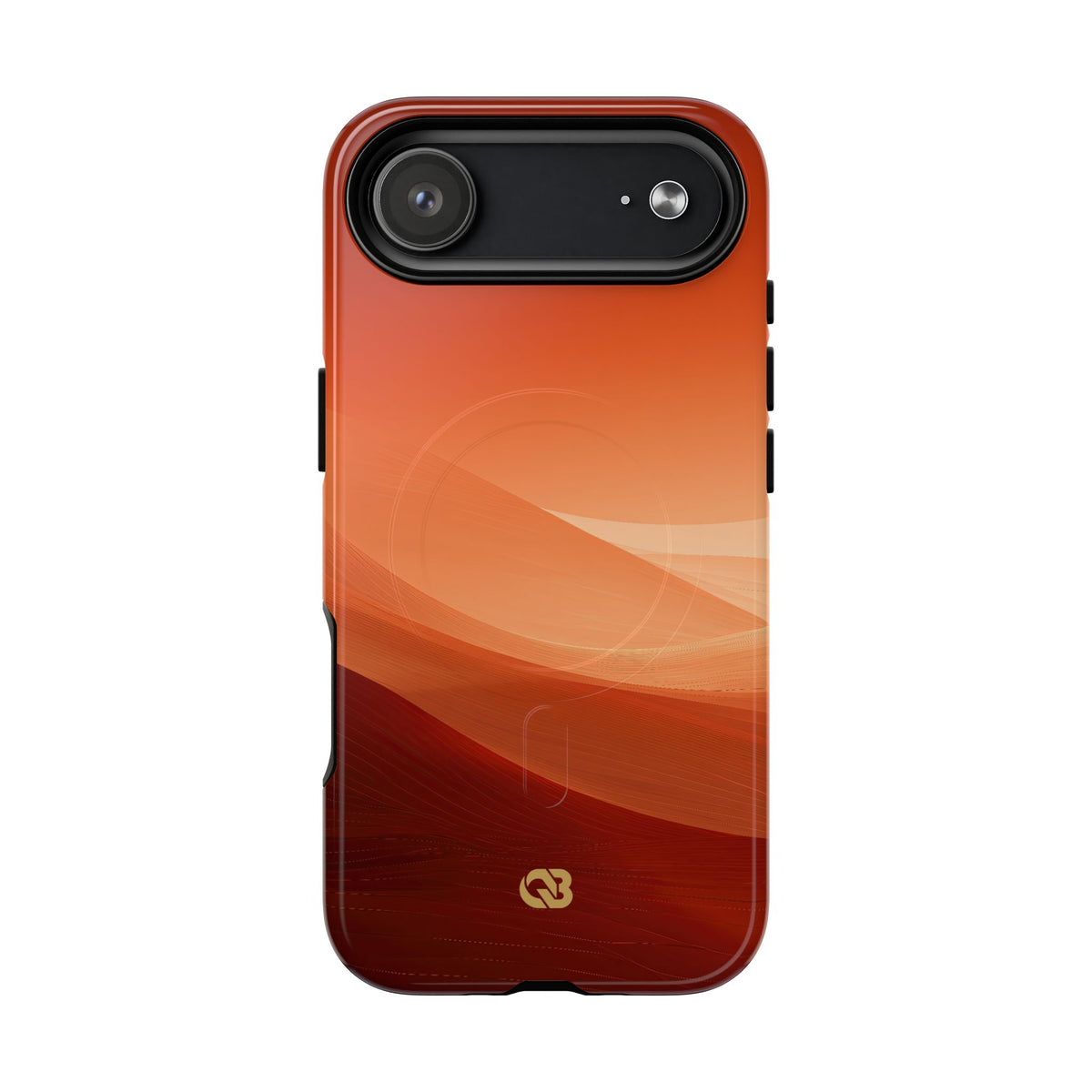 Orange Tough 2.0 Magsafe Phone Case for iPhone - Crimson Dune Gradient