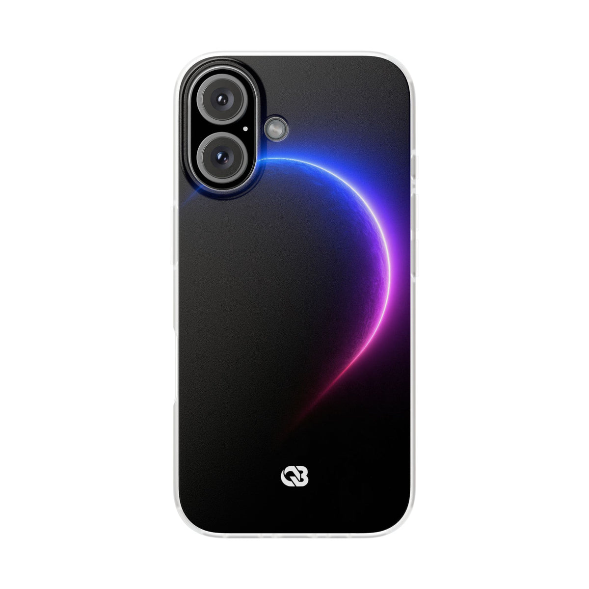 Luminous Eclipse · Lite Phone Case for iPhone · Black
