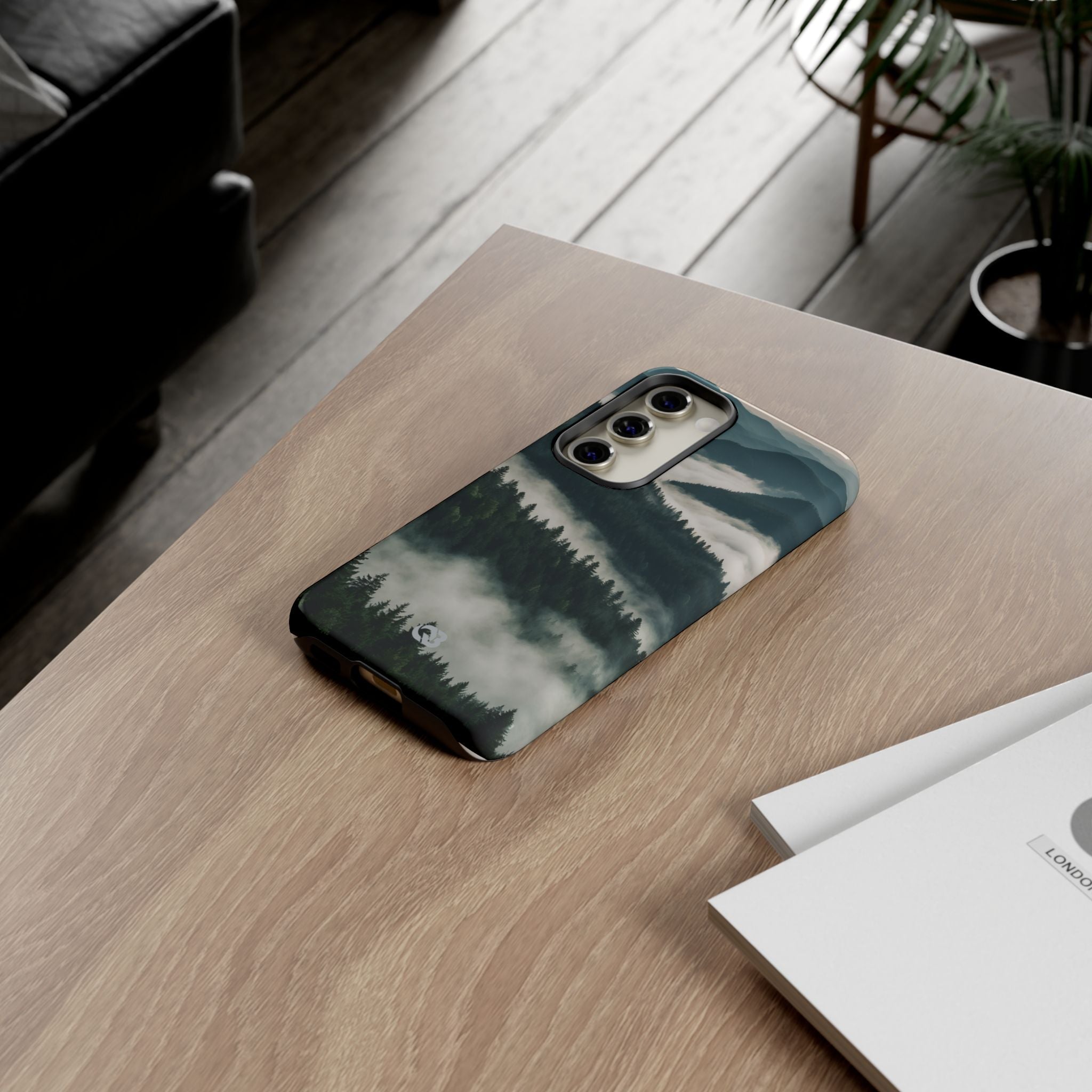 Misty Pine Peaks · Tough Phone Case for Samsung
