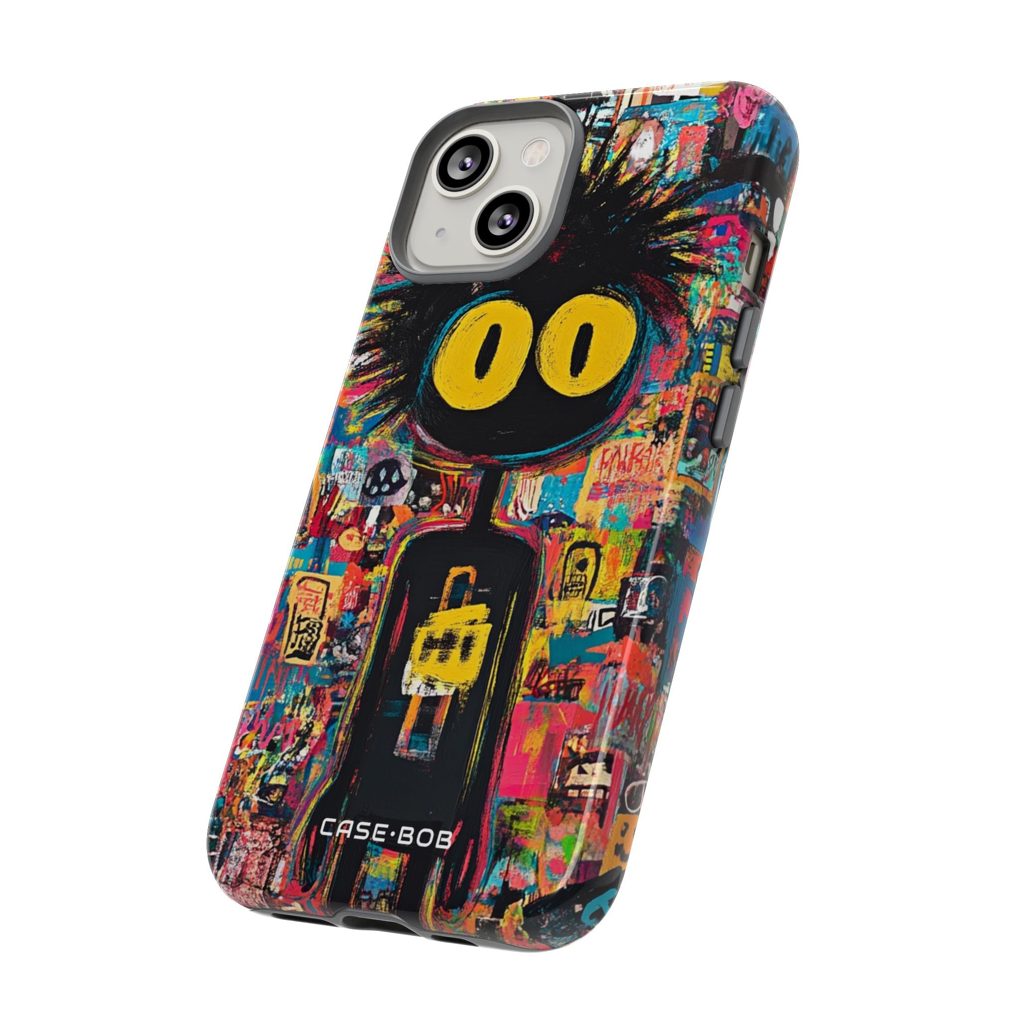 Spiky Shadow iPhone 14 Cover - Tough