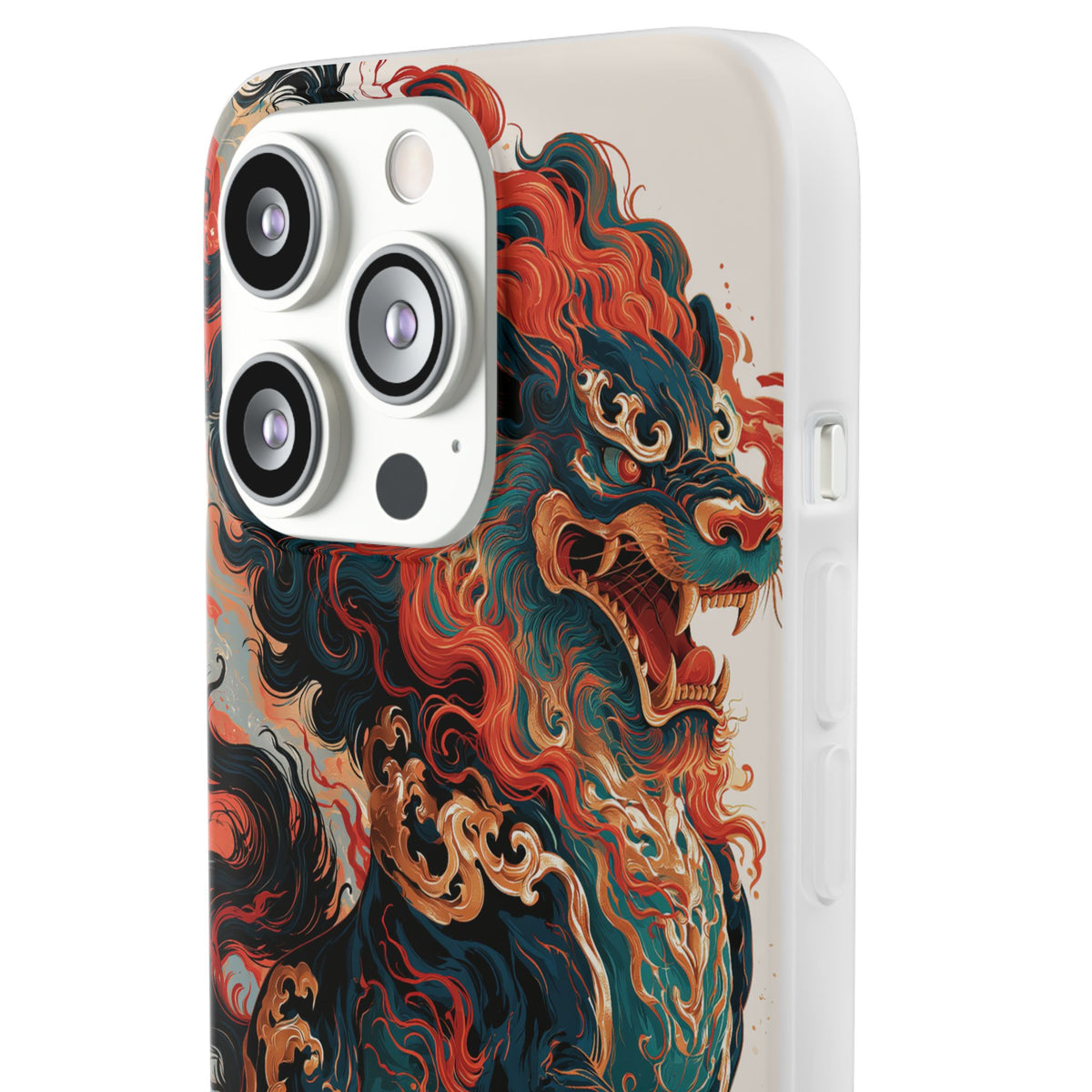 Imperial Shishi · Lite Phone Case for iPhone · Teal