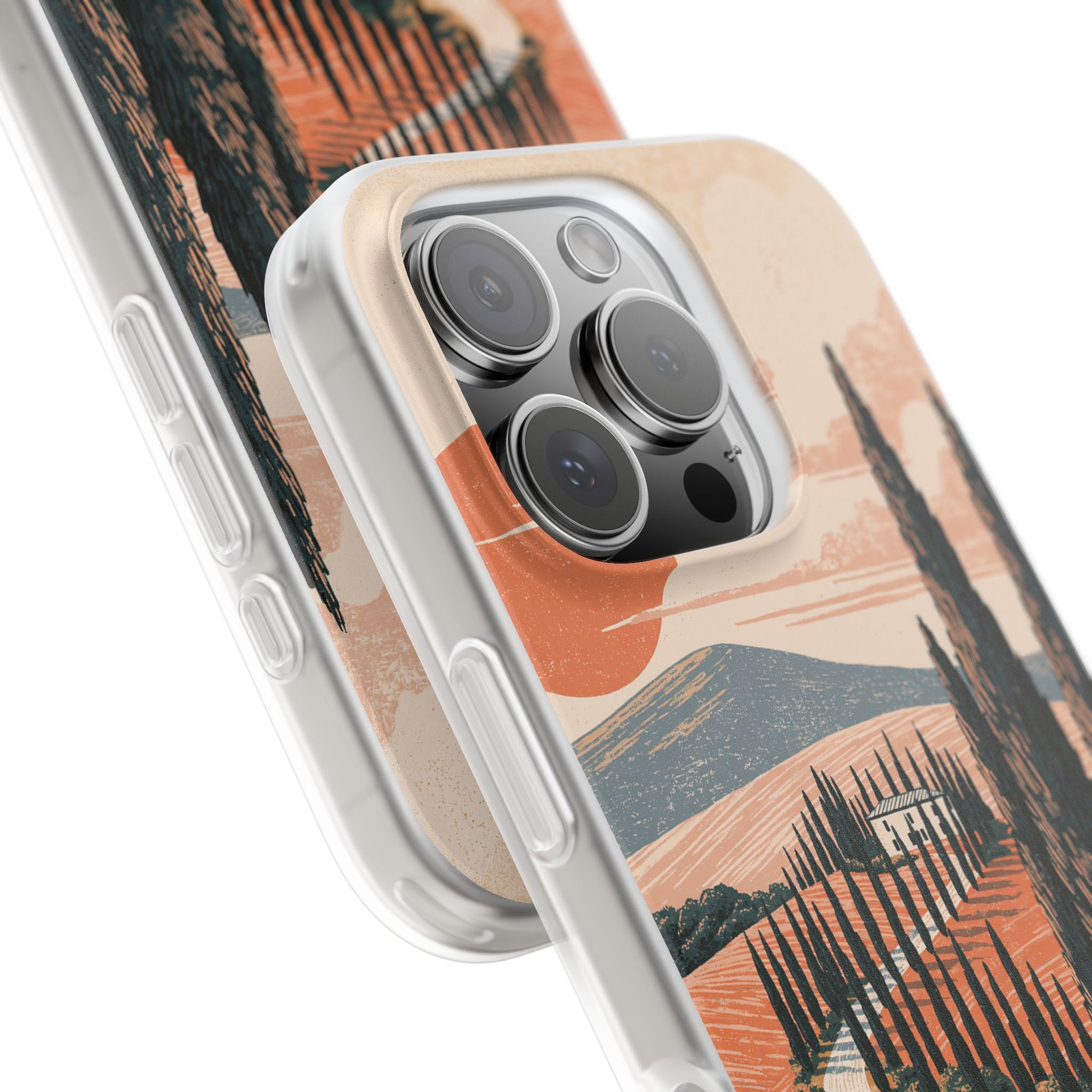 Orange Lite Phone Case for iPhone - Terracotta Ridge Trail