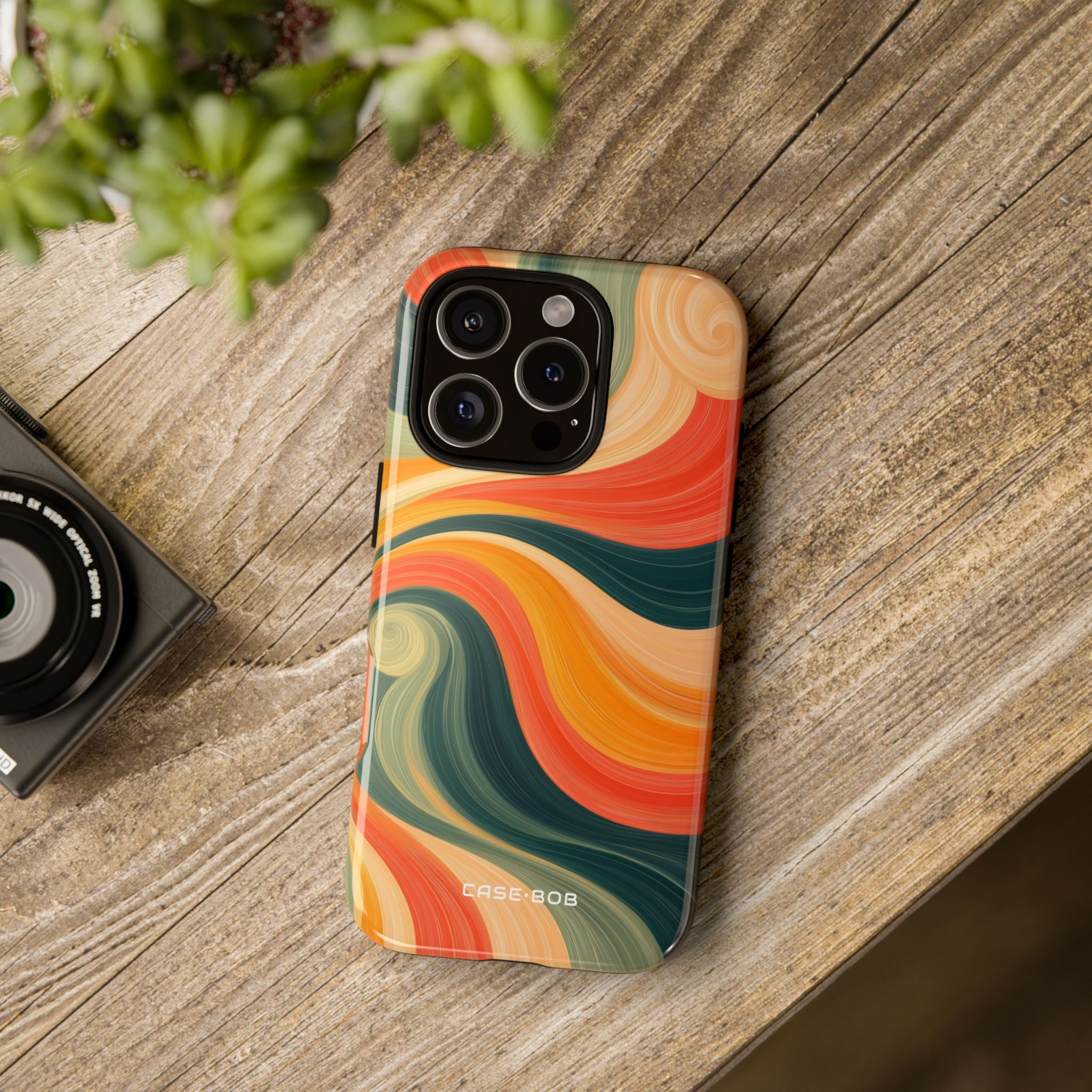 Spiral Glow iPhone 16 Pro Case - Tough