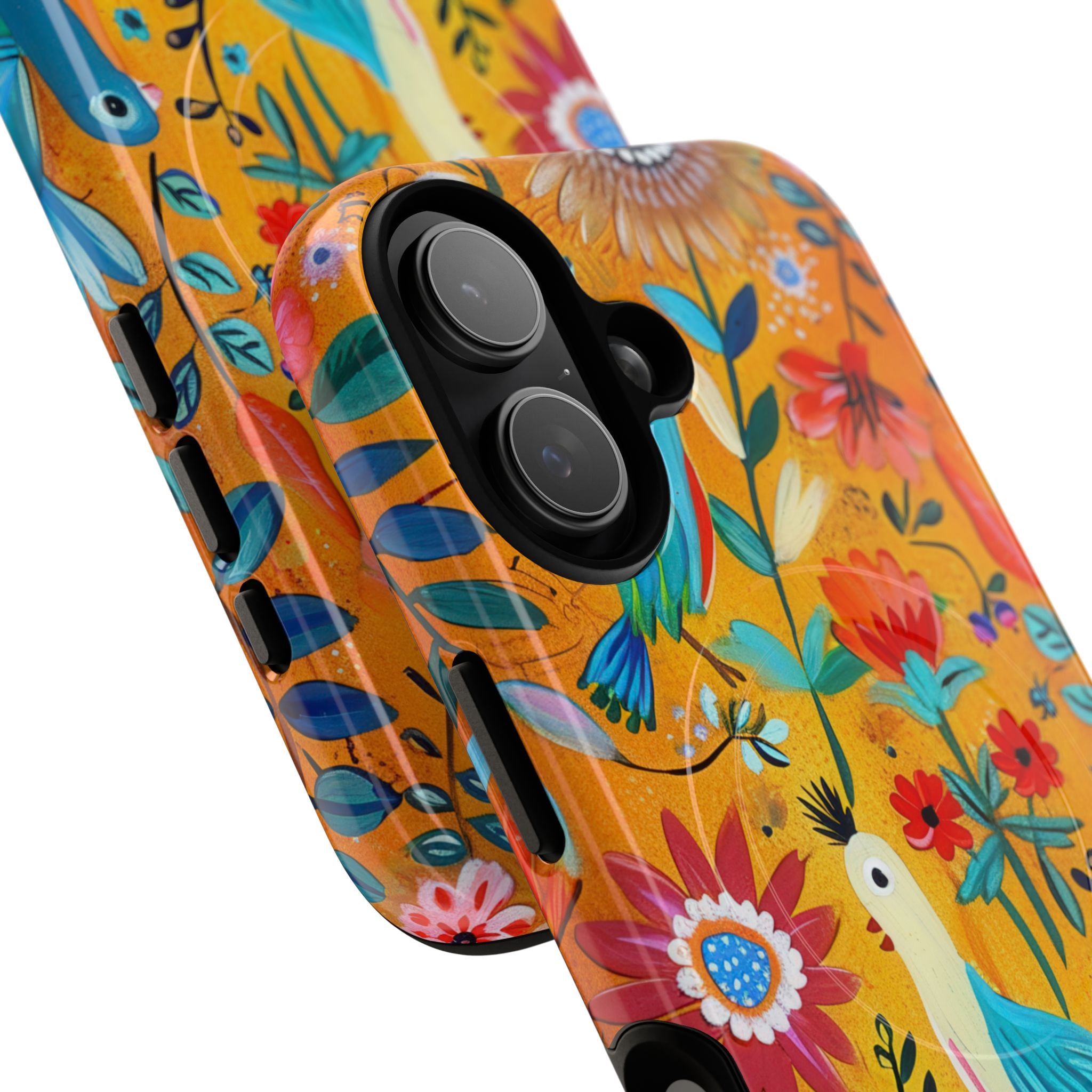 Colorful Birds Bloom iPhone 17 Case - Tough+ - CASE•BOB
