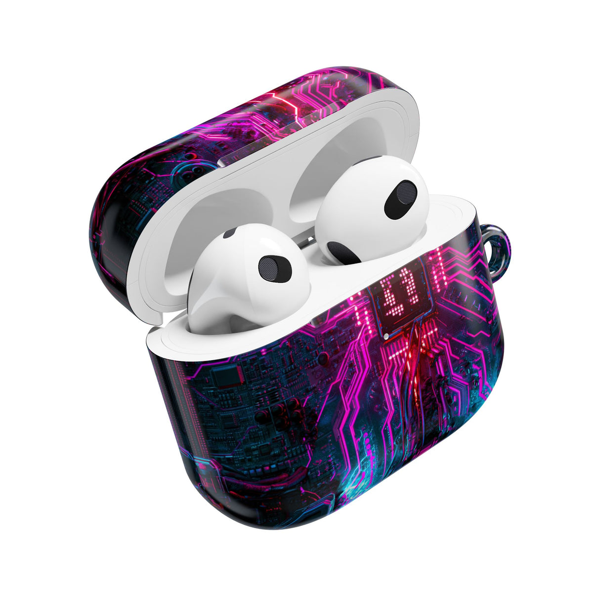 Neural Circuit Core · Hard Case for AirPods & AirPods Pro · Black