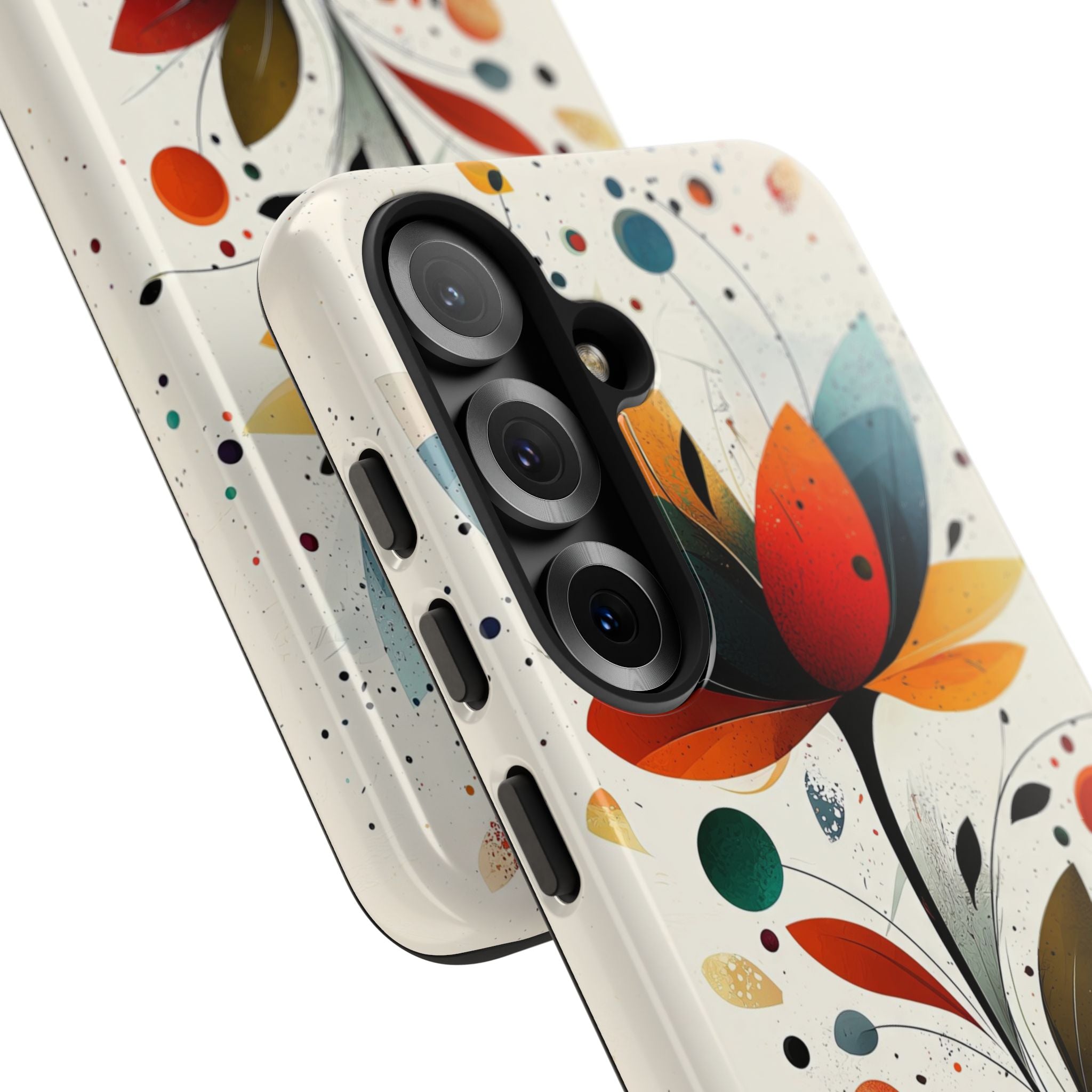 Burnt Petal Abstract · Tough Phone Case for Samsung