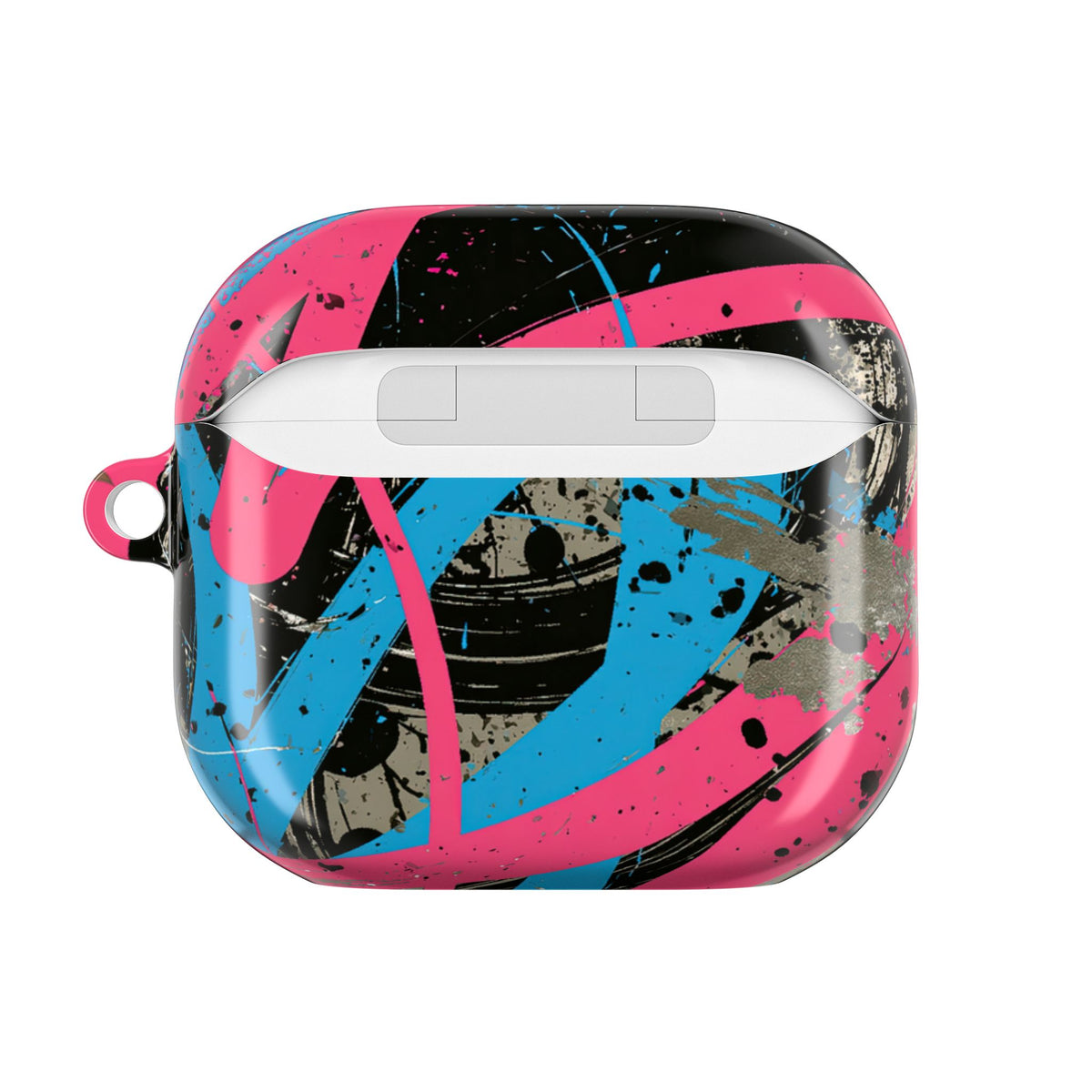 Cyber Splatter Flow · Hard Case for AirPods & AirPods Pro · Pink