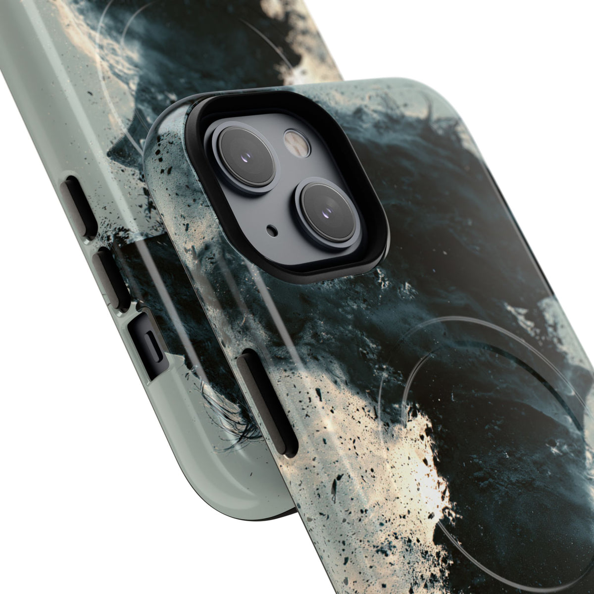 Ashen Dissolution · Tough 2.0 Magnetic Phone Case for iPhone · Black
