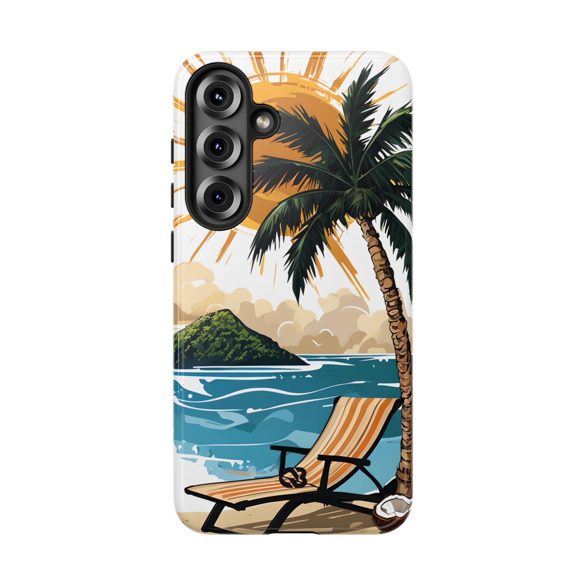 Radiant Coast Solitude · Tough Handyhülle für Samsung