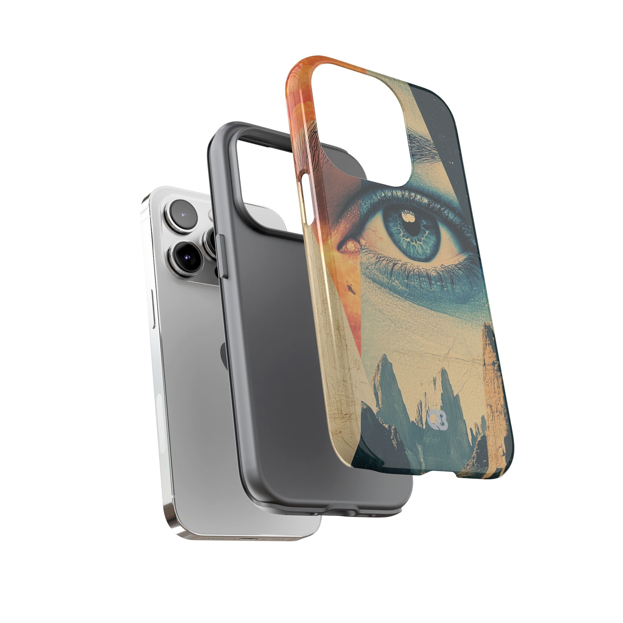 Fragmented Peak Gaze · Tough Phone Case for iPhone