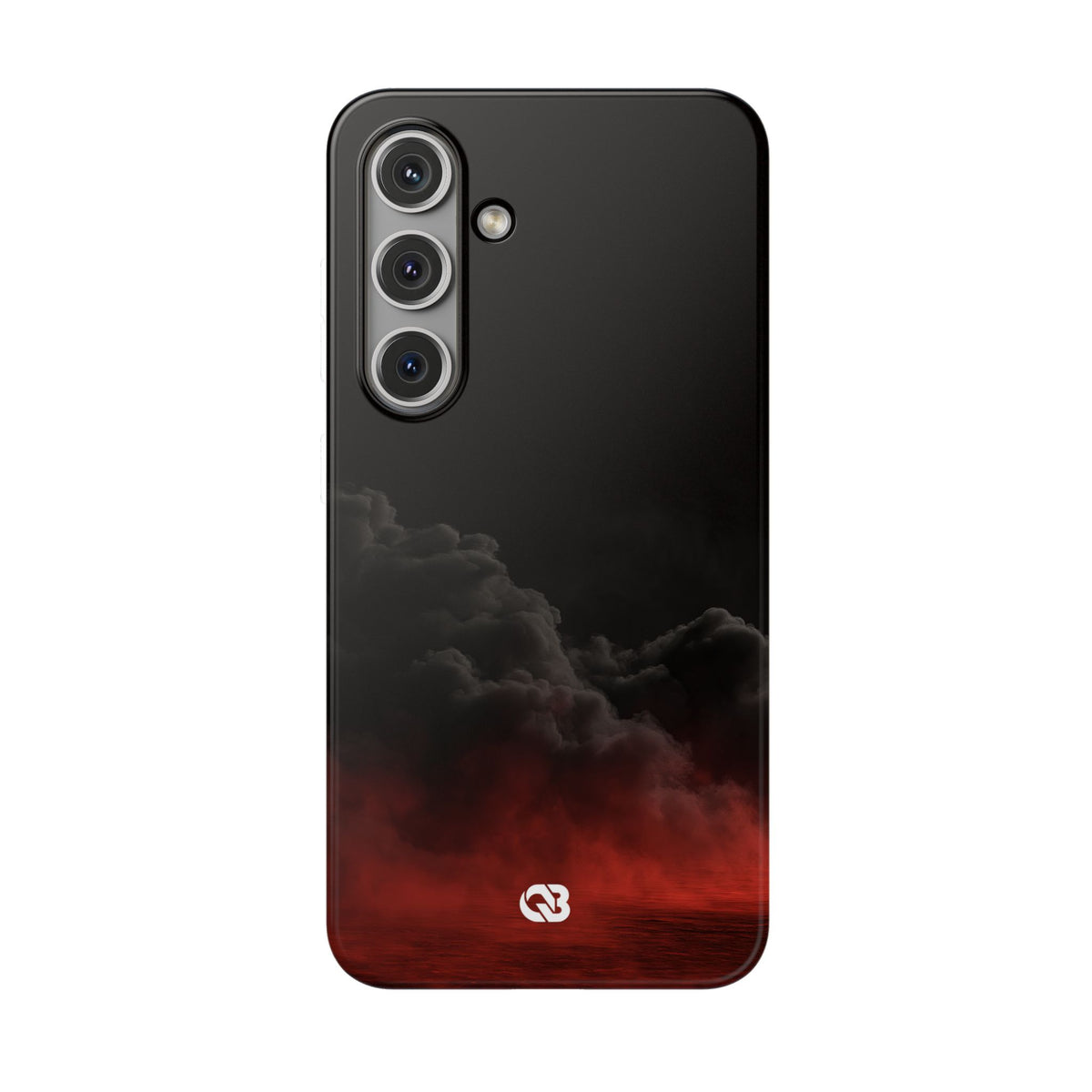 Crimson Fog Void · Lite Phone Case for Samsung · Black
