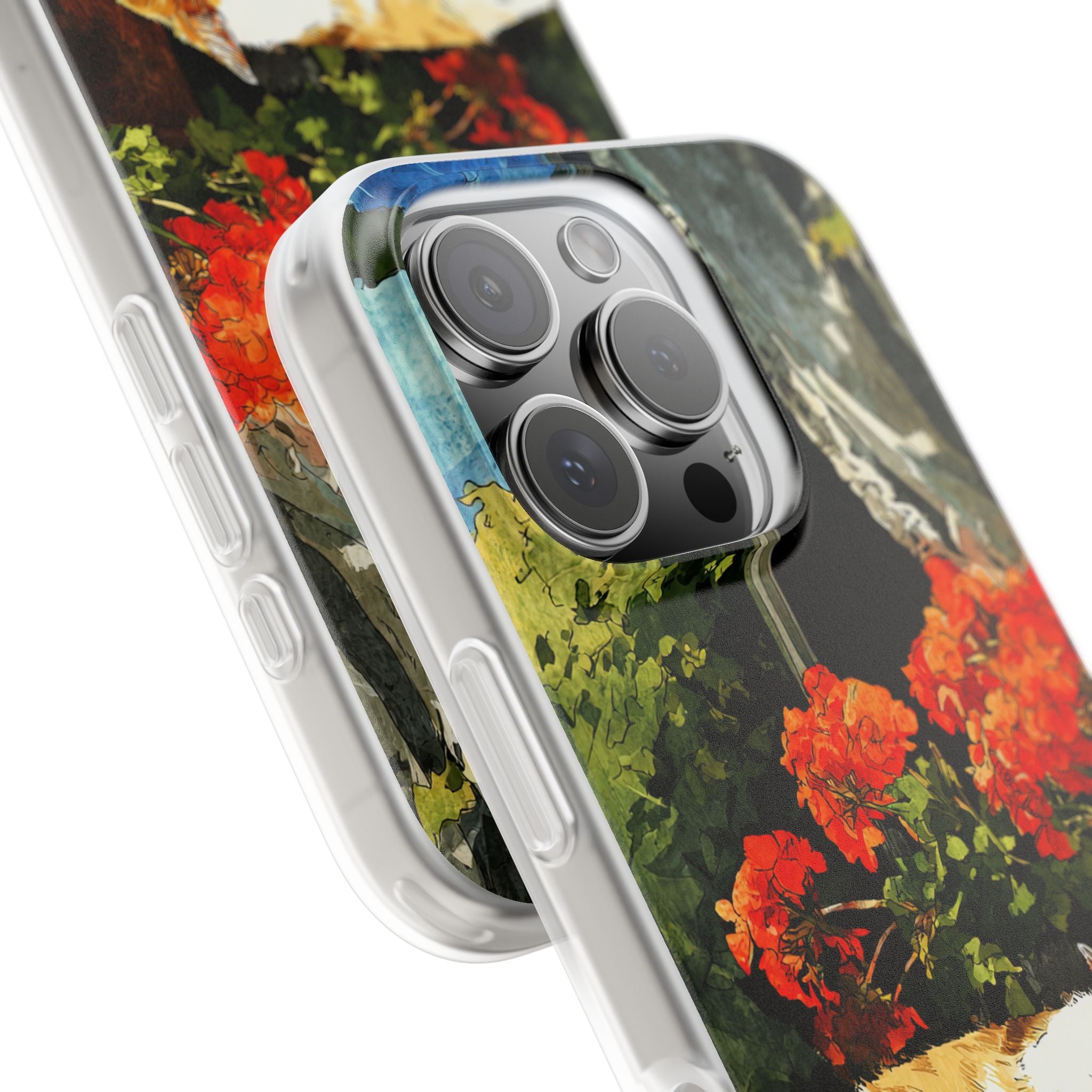 Sleeping Ginger Bloom · Soft Hoesje voor iPhone