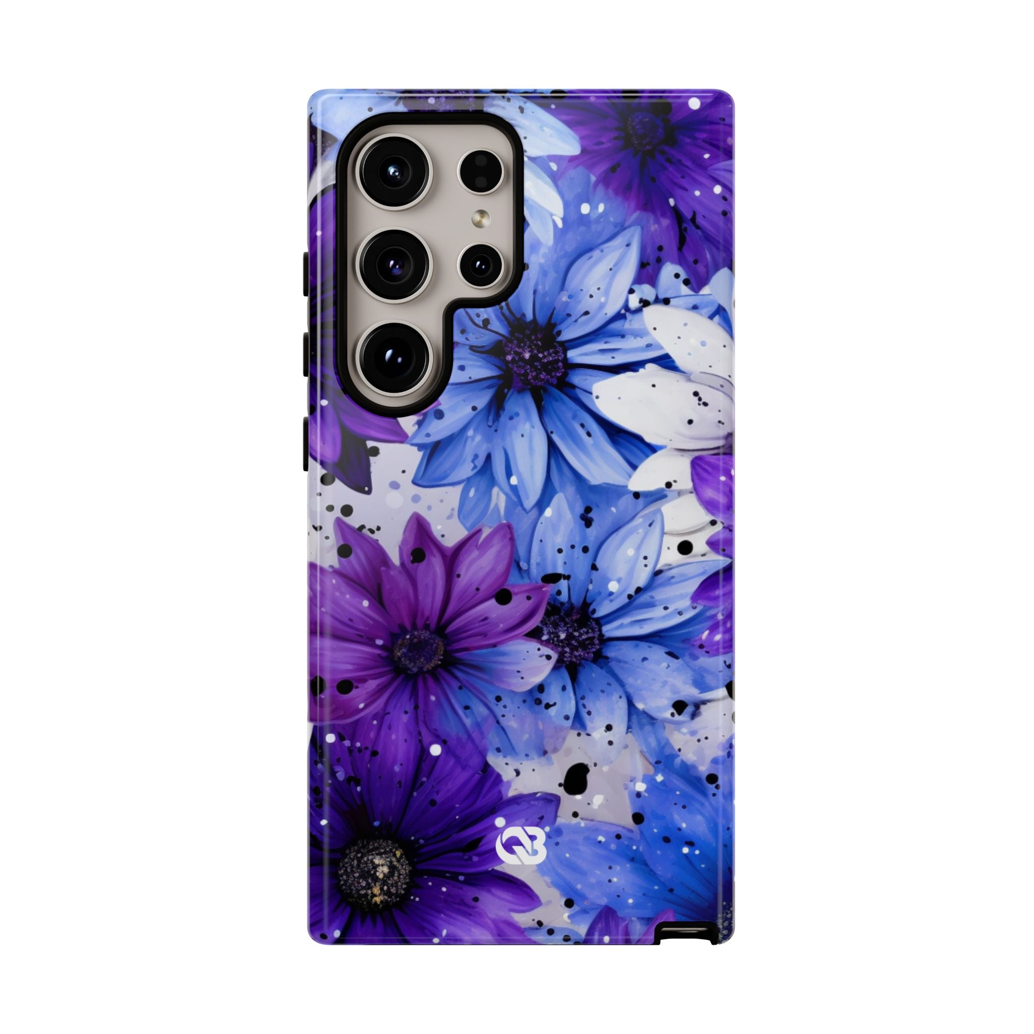 Ink Splatter Blooms · Tough Coque de téléphone pour Samsung