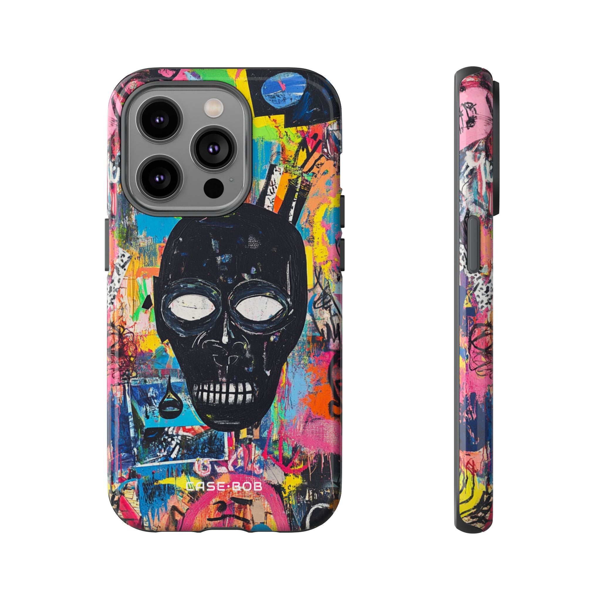 Skull Vortex iPhone 14 Pro Case - Tough