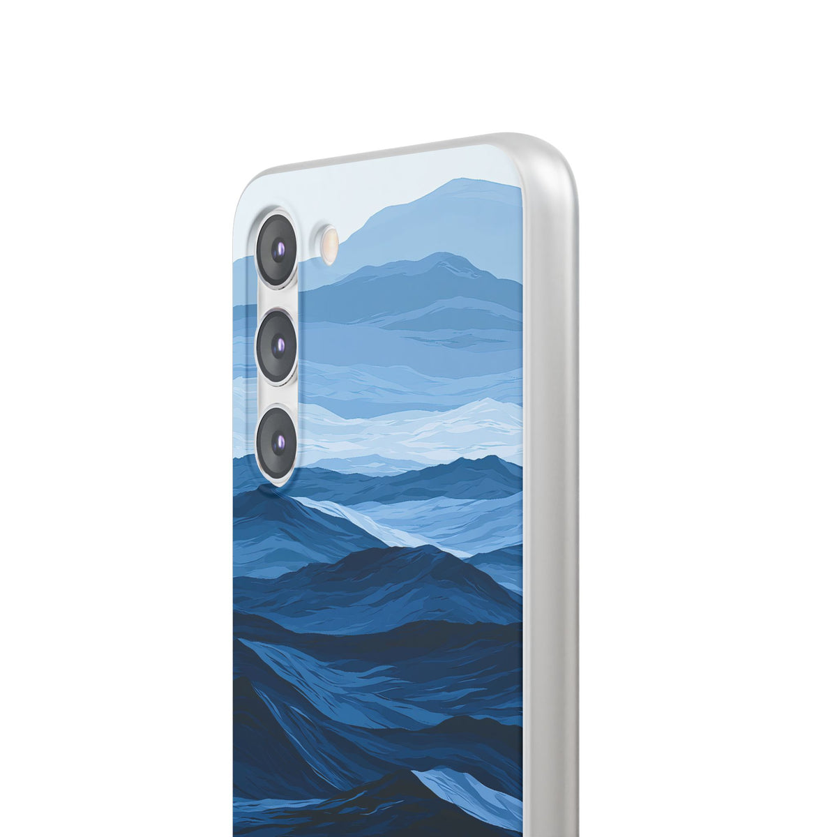 Blue Lite Phone Case for Samsung - Cobalt Ridge Tides