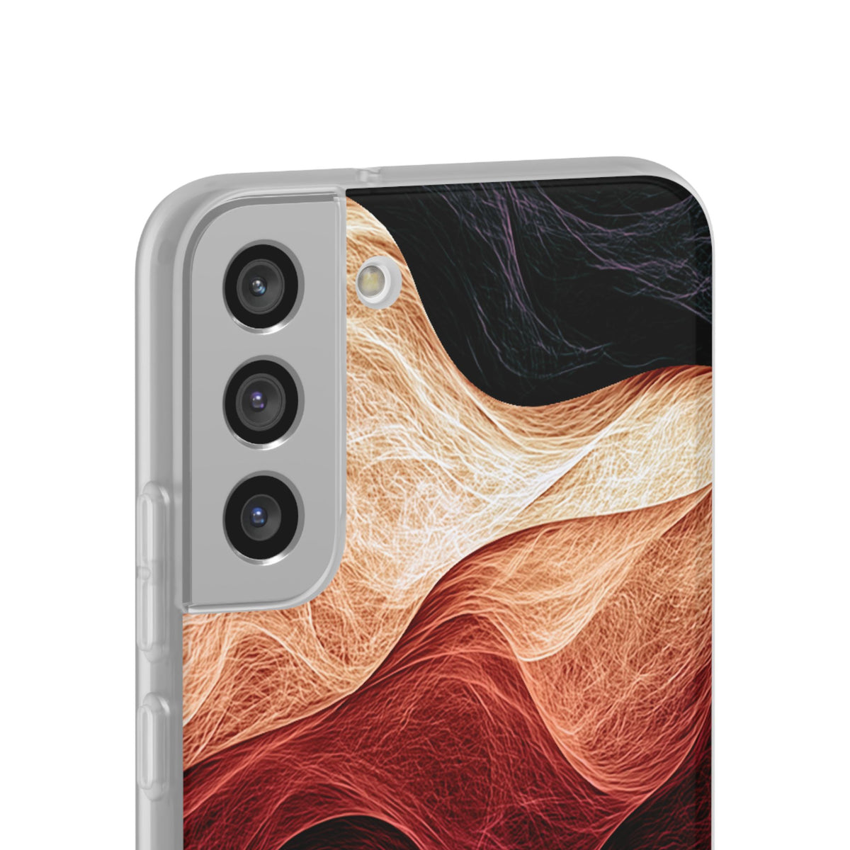 Ember Wave Dispersion · Lite Phone Case for Samsung · Red