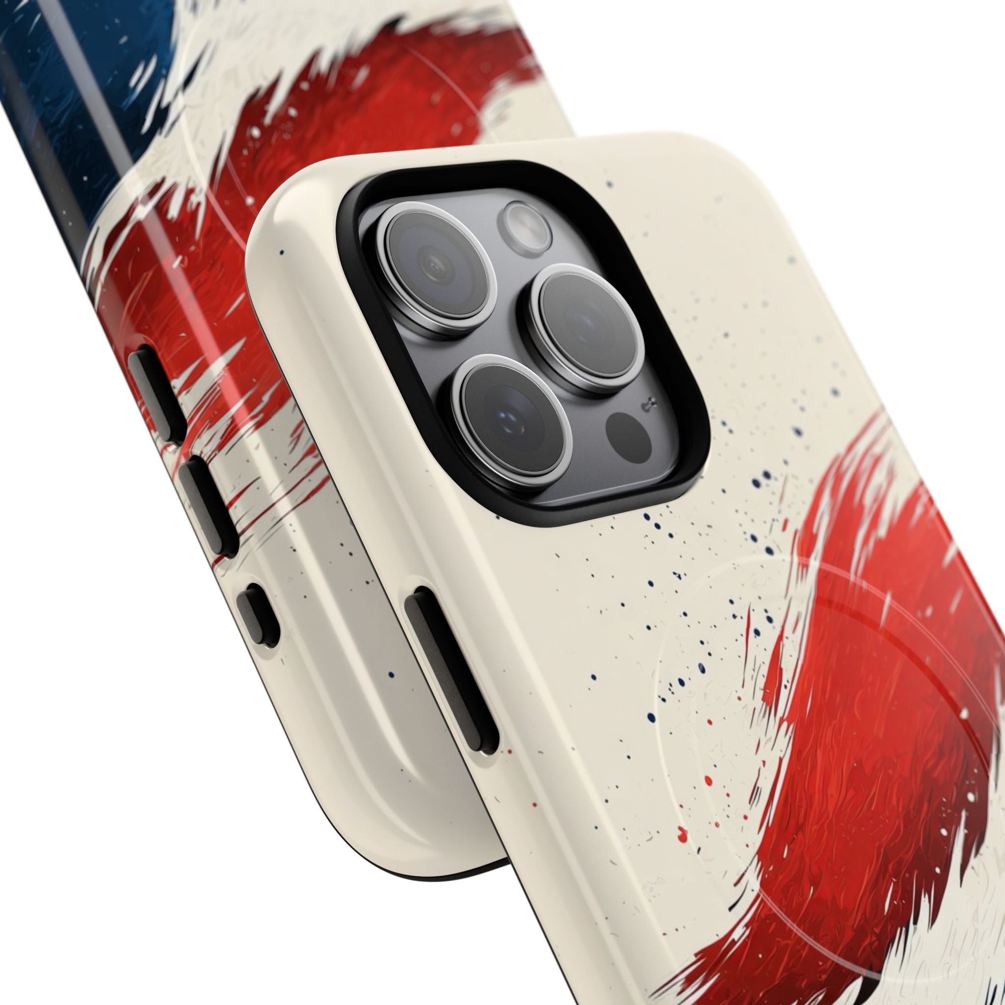 Red Surge iPhone 15 Pro Max Case - Tough+