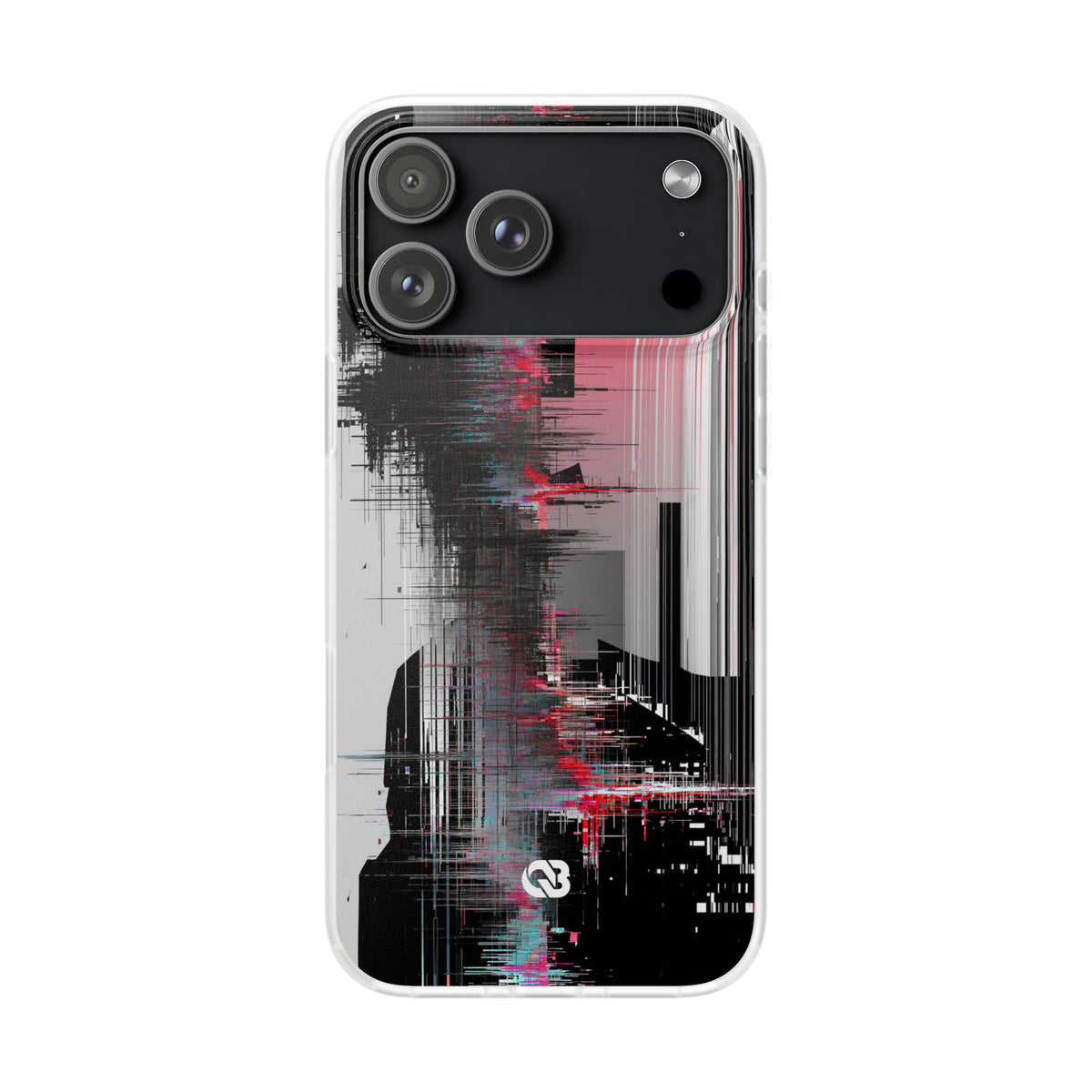 Black Lite Phone Case for iPhone - Crimson Data Leak