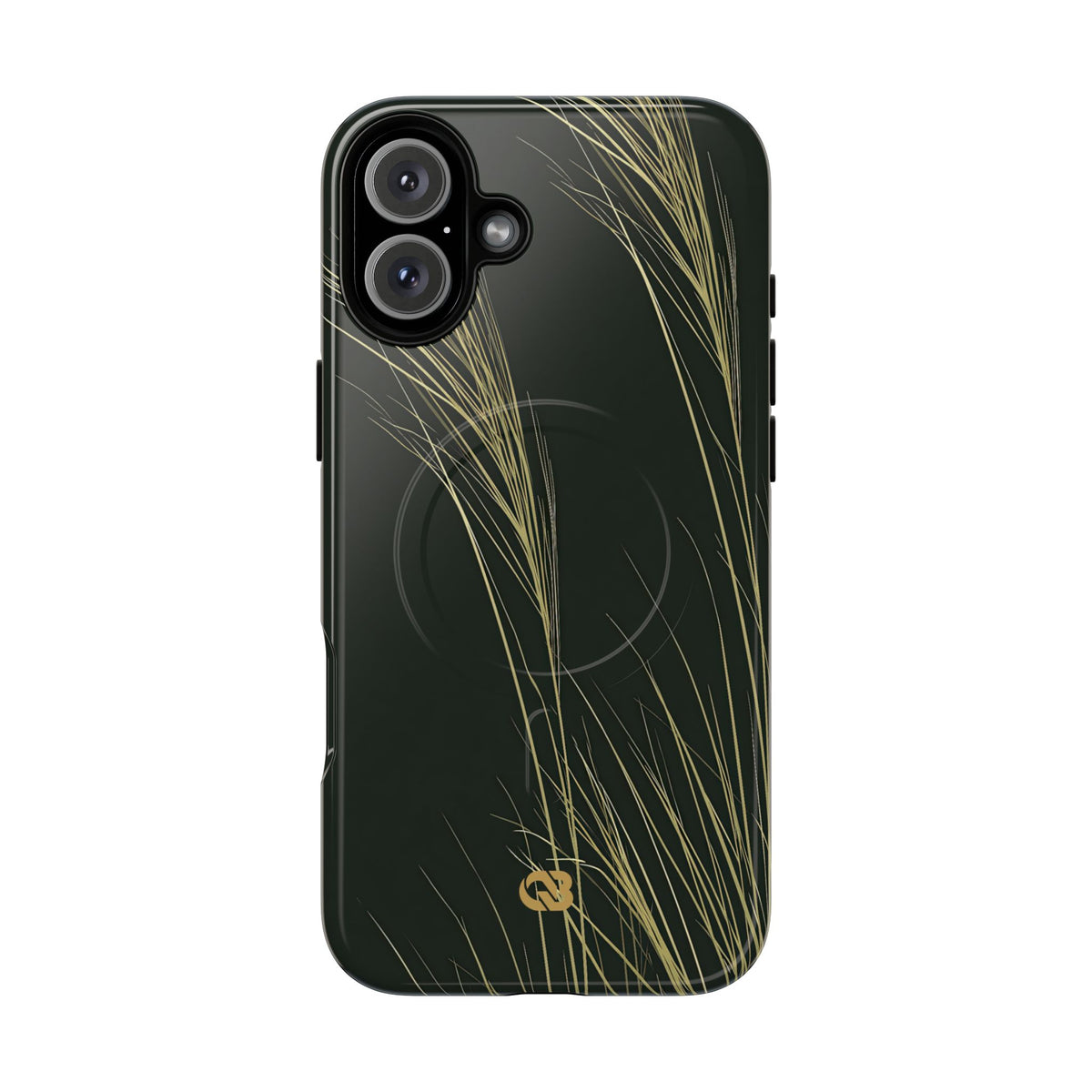 Golden Whispering Reeds · Tough 2.0 Magnetic Phone Case for iPhone · Green