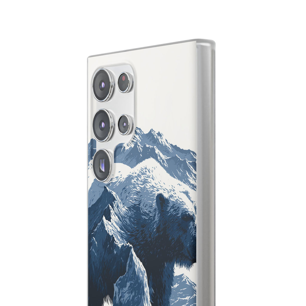 Fjord Summit Bear · Lite Phone Case for Samsung · Blue