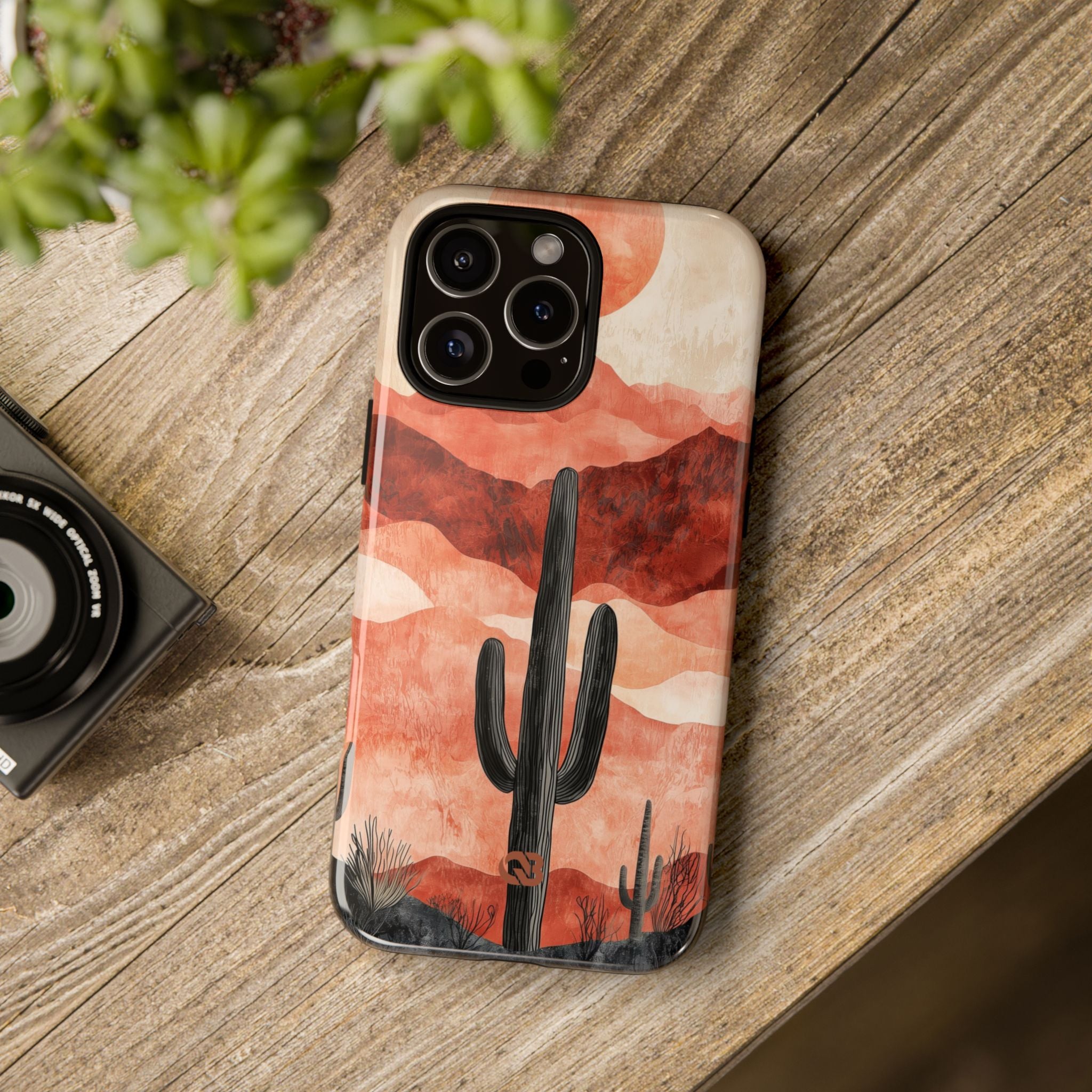 Terracotta Desert Sun · Tough Phone Case for iPhone